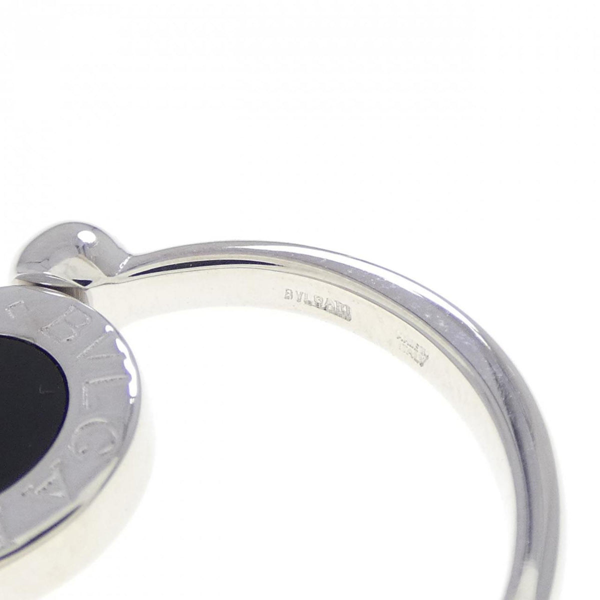 Bvlgari Bvlgari Bvlgari Yellow Gold (18K) White Gold (18K) Band Ring (Pre-Owned)