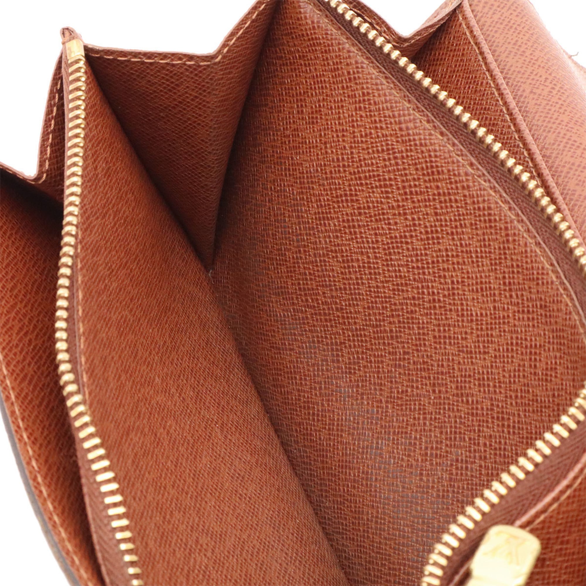 Louis Vuitton Brown Galle Monogram Long Wallet (Bi-Fold) (Pre-Owned)