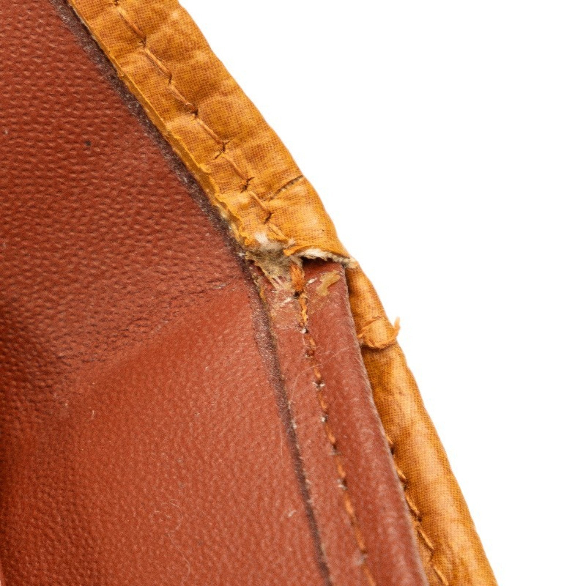 Mcm Brown Pvc Leather Wallet (Tri-Fold) (Pre-Owned)
