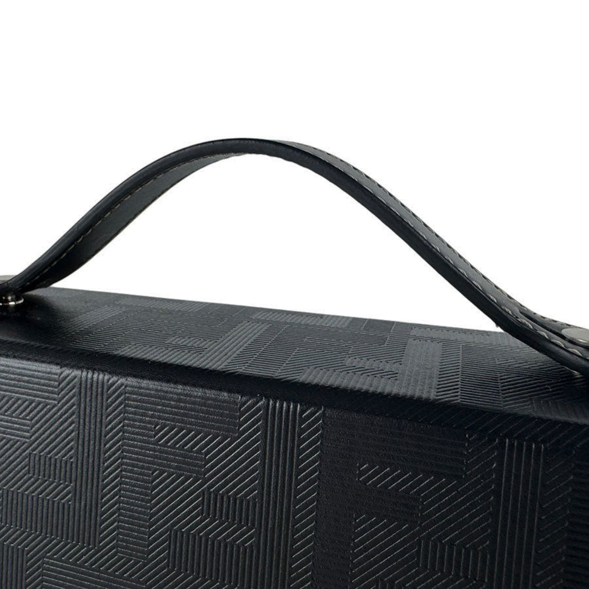 Fendi Black Leather Shoulder Bag (Pre-Owned)
