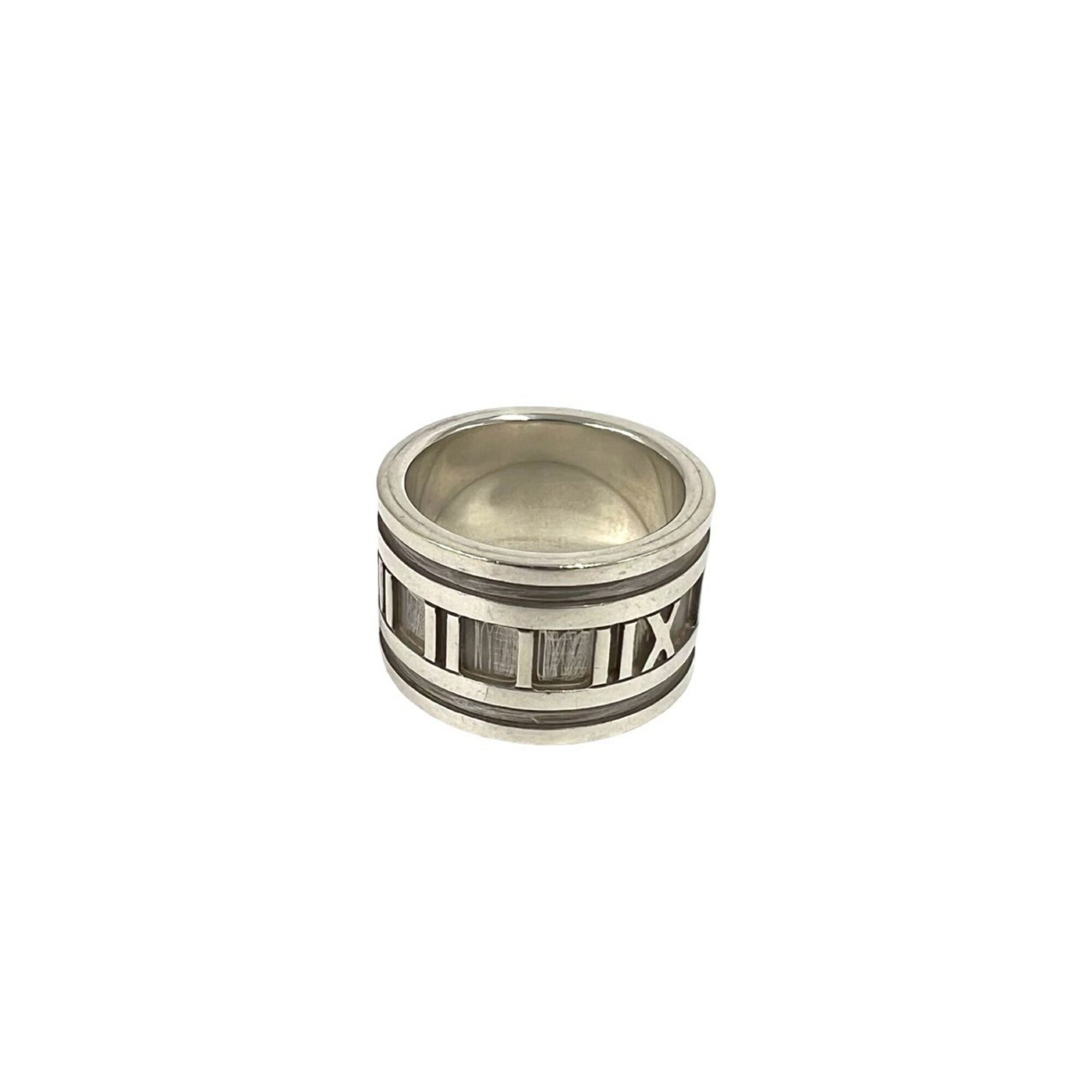 Tiffany Silver Silver 925 Band Ring (Pre-Owned)