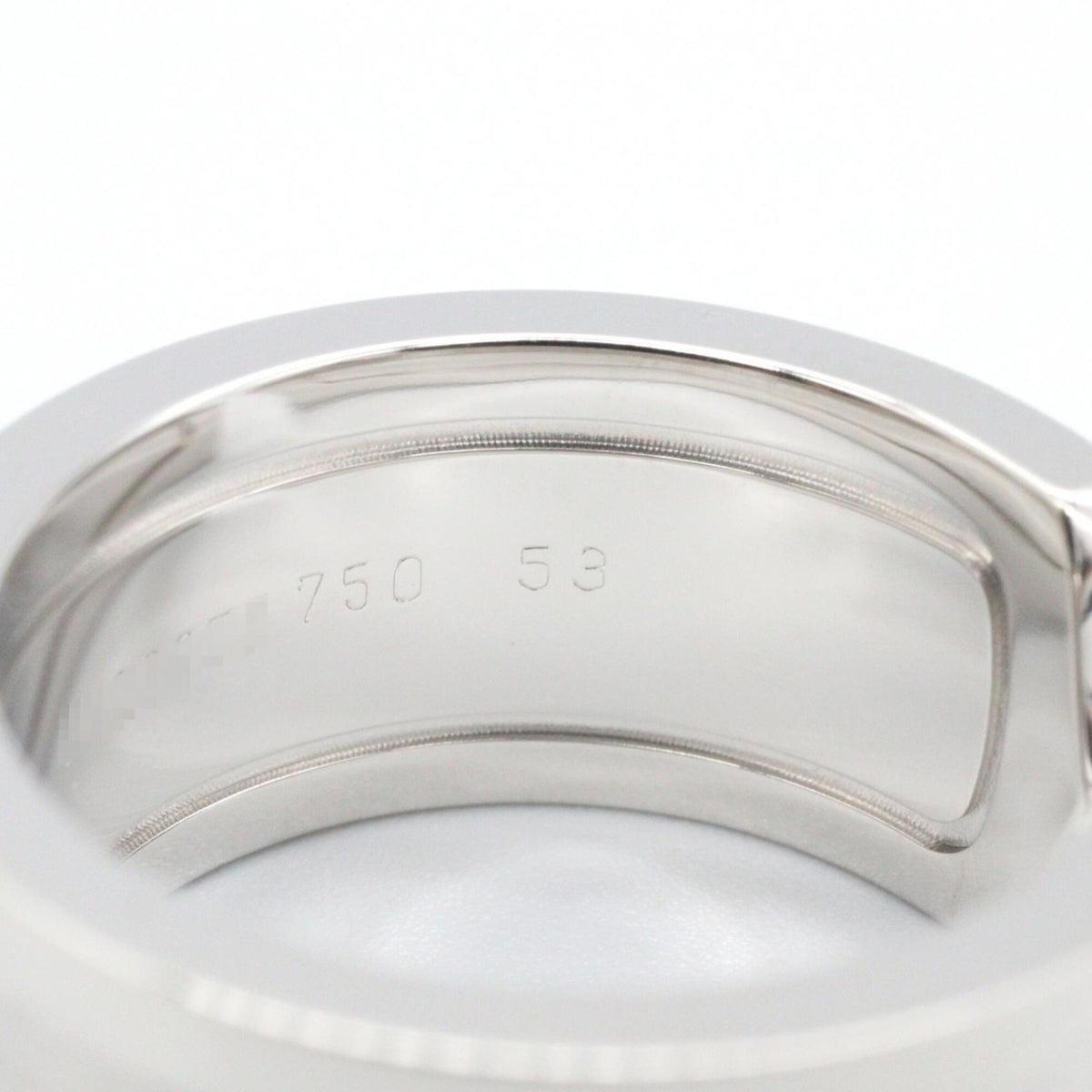 Cartier Silver White Gold (18K) Band Ring (Pre-Owned)