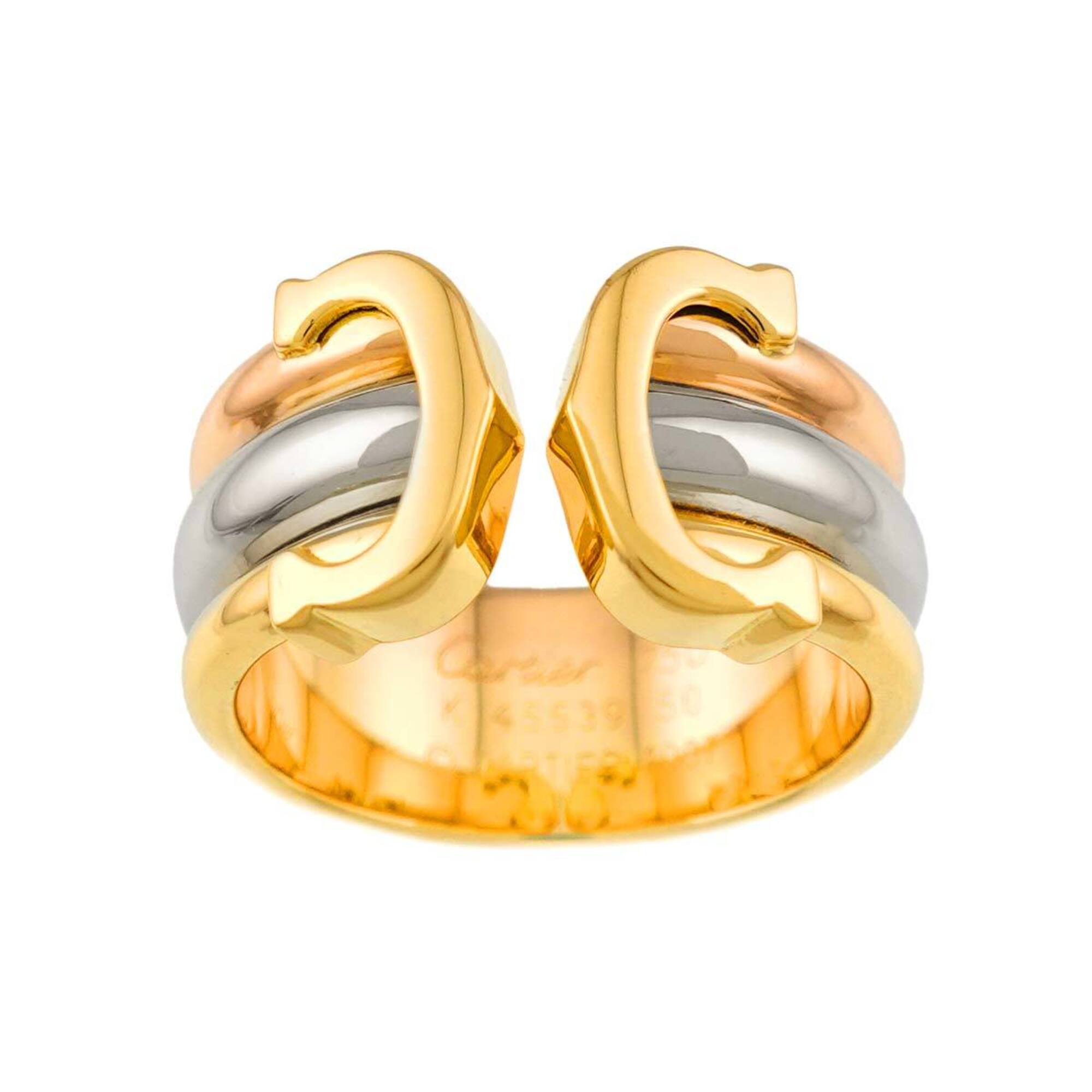 Cartier Yellow Gold (18K) Pink Gold (18K) White Gold (18K) Band Ring (Pre-Owned)