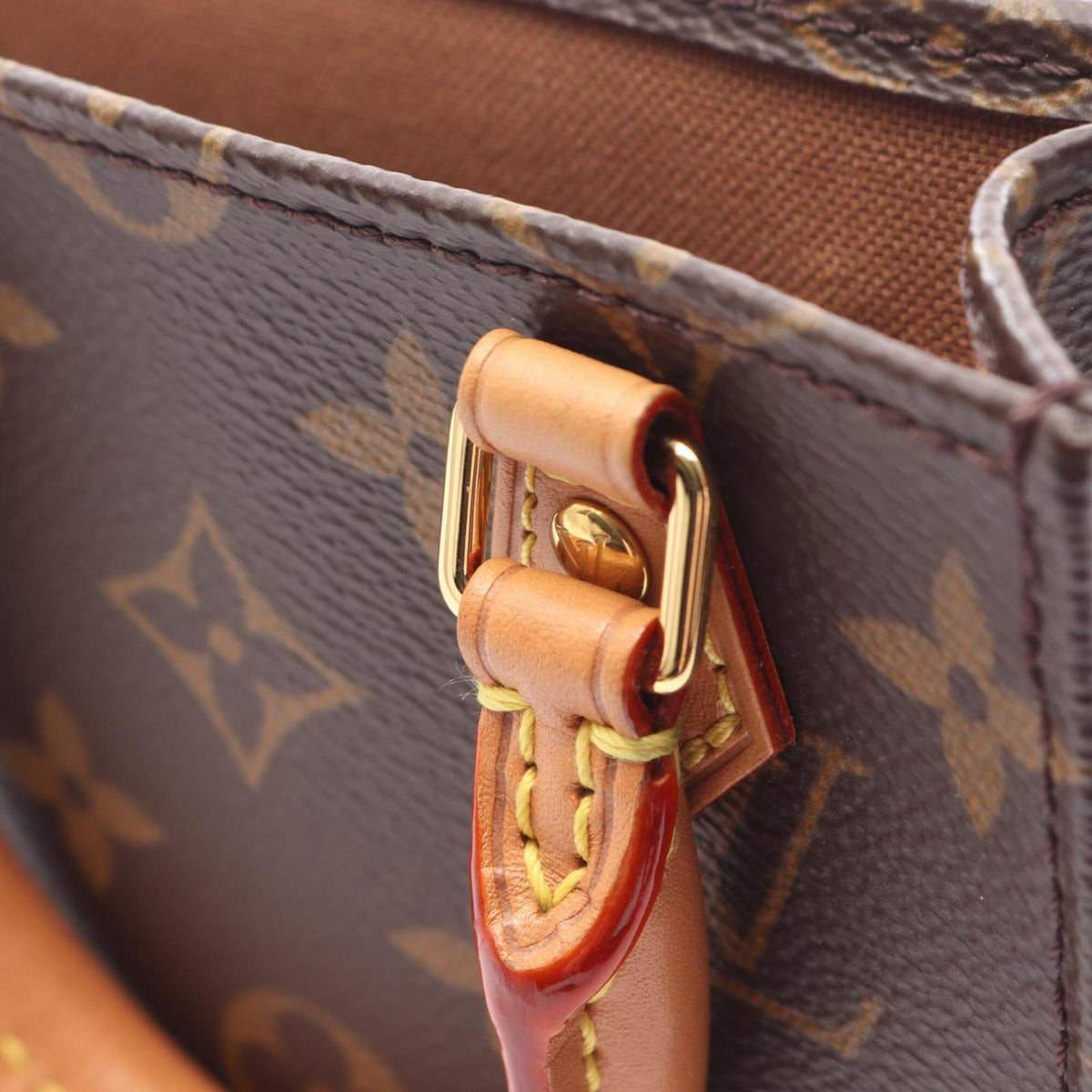 Louis Vuitton Brown Monogram Monogram Leather Handbag (Pre-Owned)