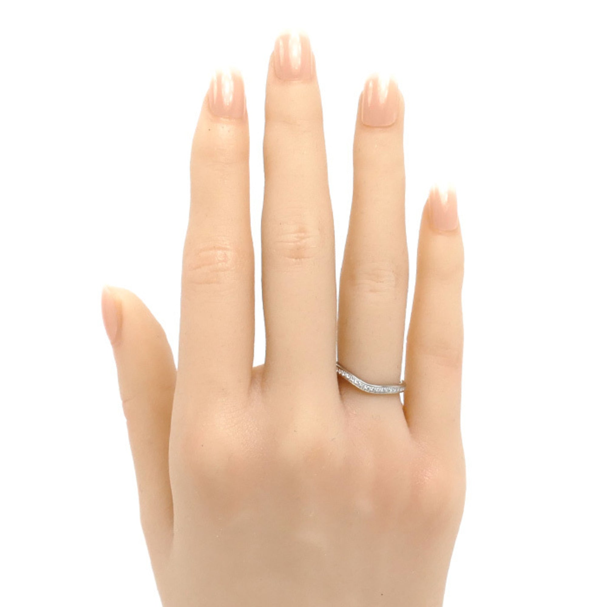 Cartier Platinum 950 Band Ring (Pre-Owned)
