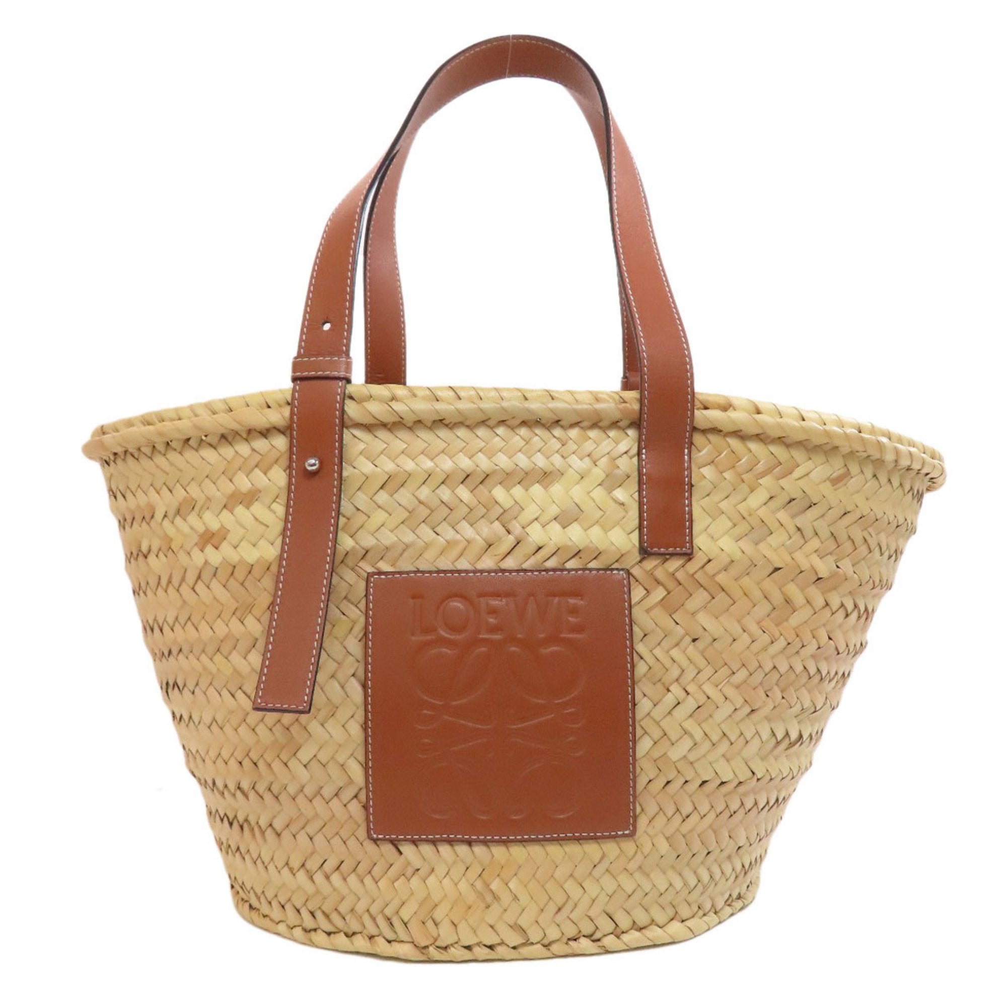 Loewe Beige Raffia Tote Bag (Pre-Owned)