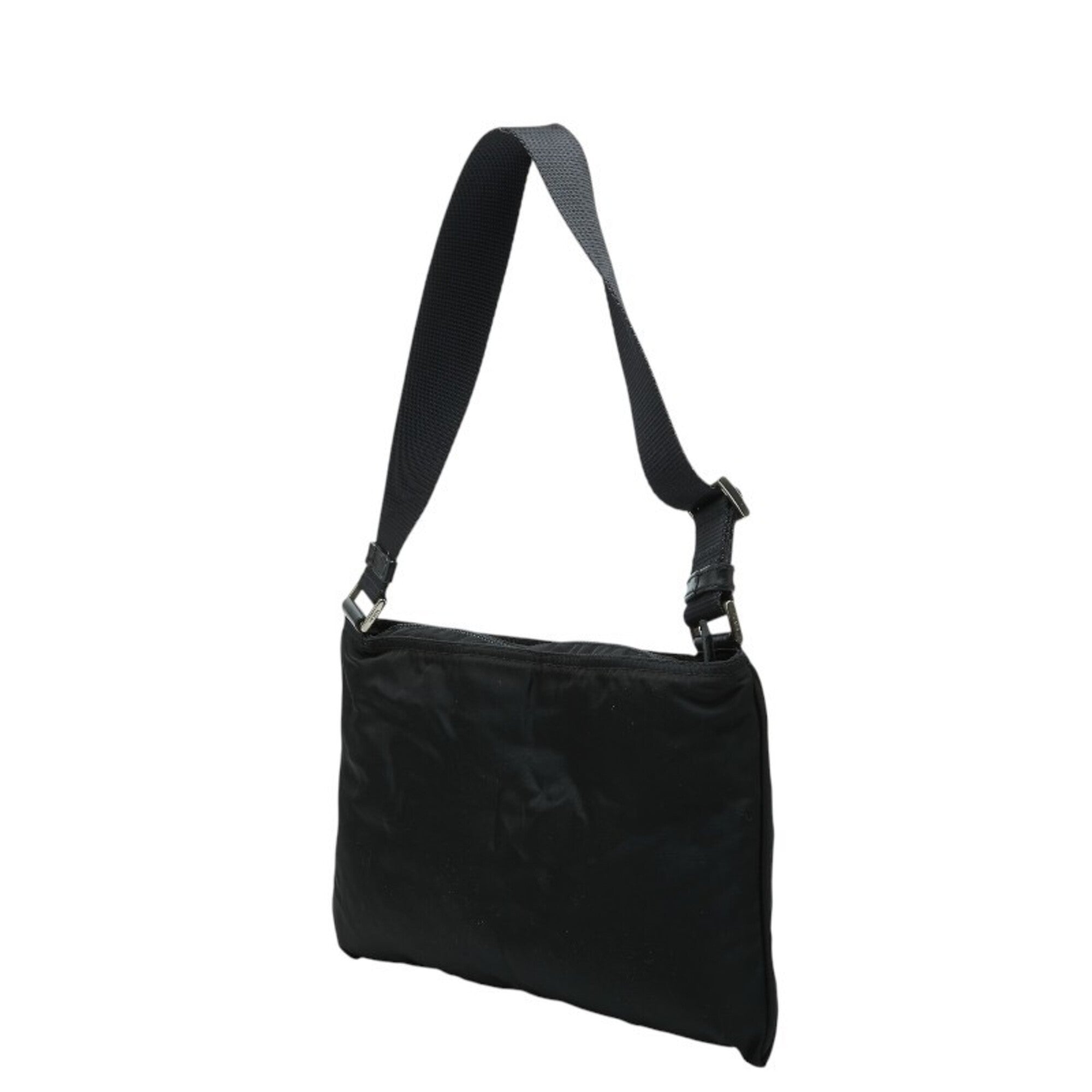 Prada Black Nylon Shoulder Bag (Pre-Owned)