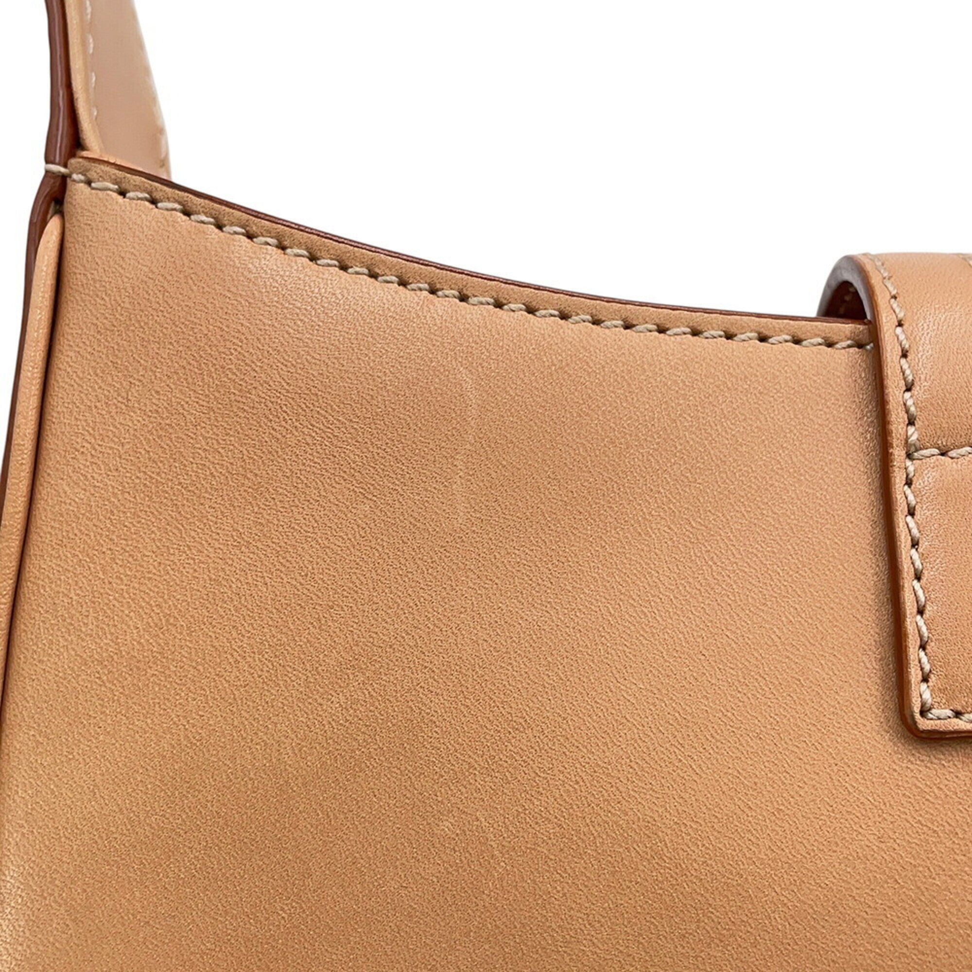 Yves Saint Laurent Beige Leather Handbag (Pre-Owned)