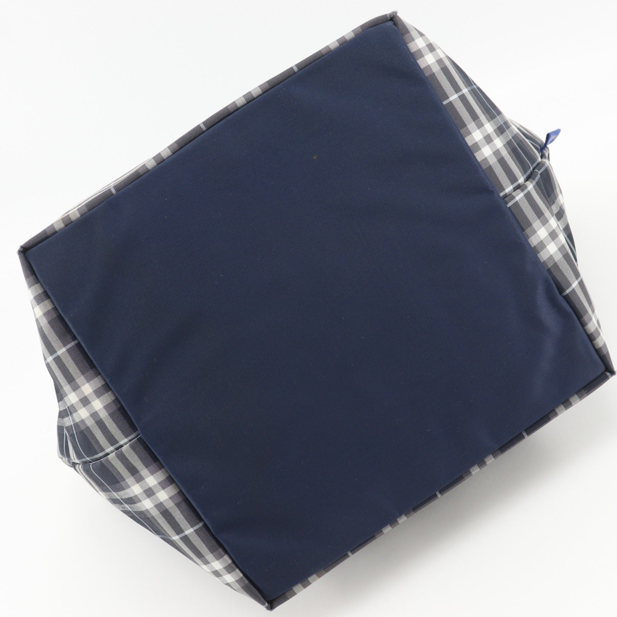 Burberry Blue Label Blue Navy Nylon Tote Bag (Pre-Owned)