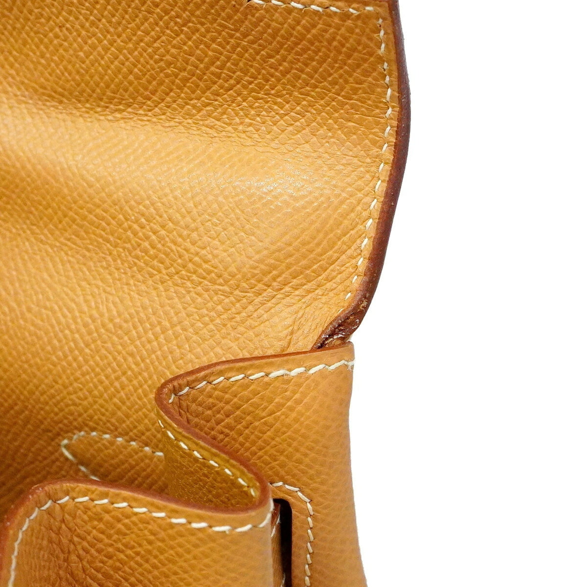 Hermes Natural Sable Courchevel Leather Handbag (Pre-Owned)