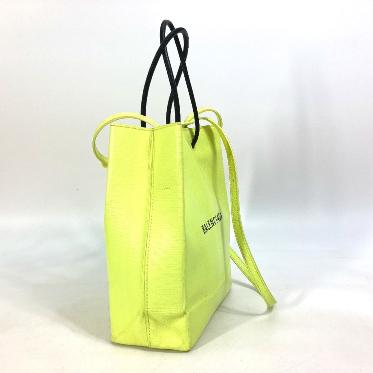 Balenciaga Yellow Leather Tote Bag (Pre-Owned)