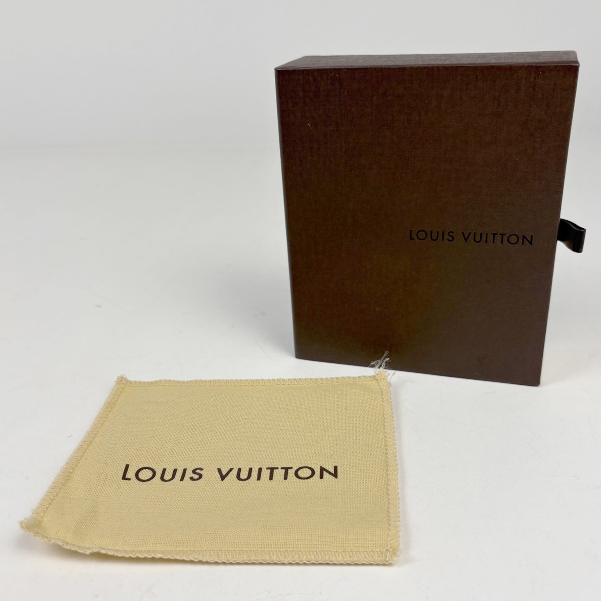 Louis Vuitton Navy Monogram Mat Coin Purse/Coin Case (Pre-Owned)