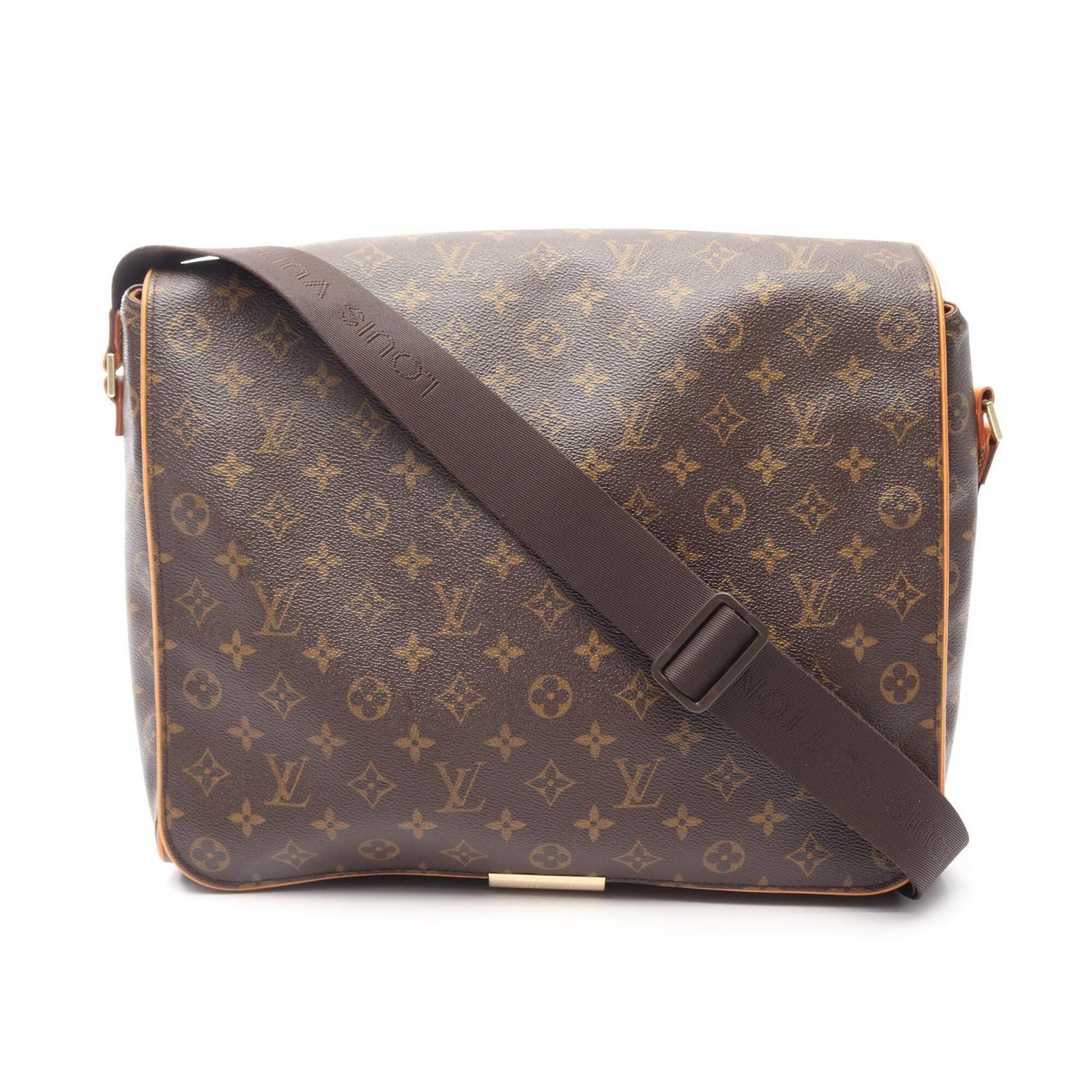 Louis Vuitton Brown Monogram Coated Canvas Handbag Shoulder Bag (Pre-Owned)