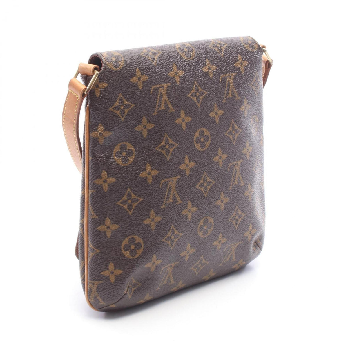 Louis Vuitton Brown Monogram Pvc Coated Canvas Leather Shoulder Bag (Pre-Owned)