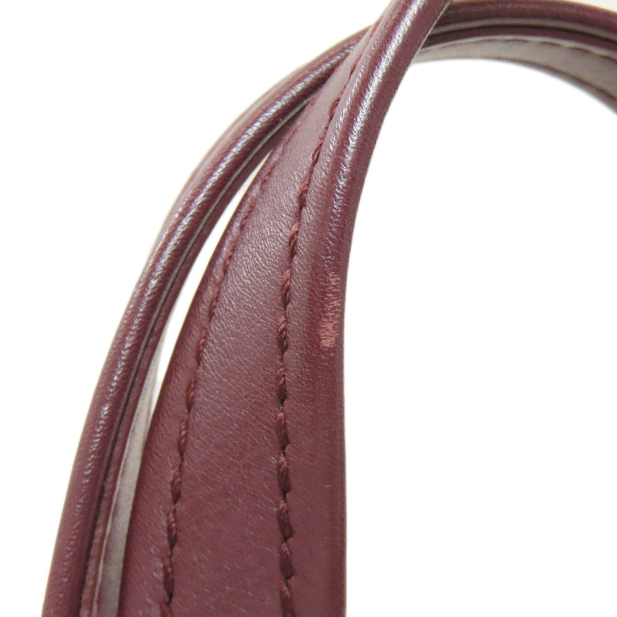 Balenciaga Bordeaux Leather Handbag (Pre-Owned)