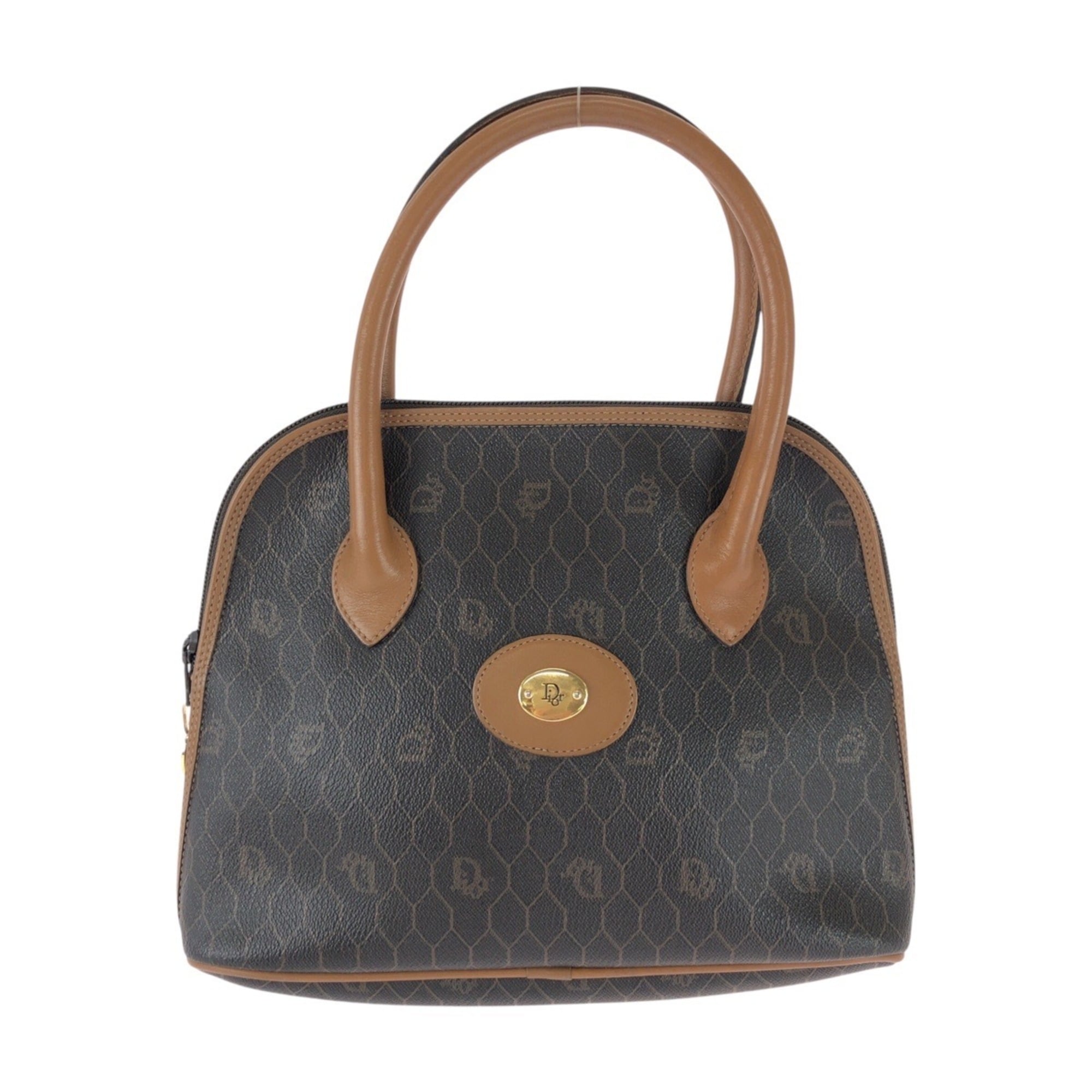 Christian Dior Brown Pvc Handbag (Pre-Owned)