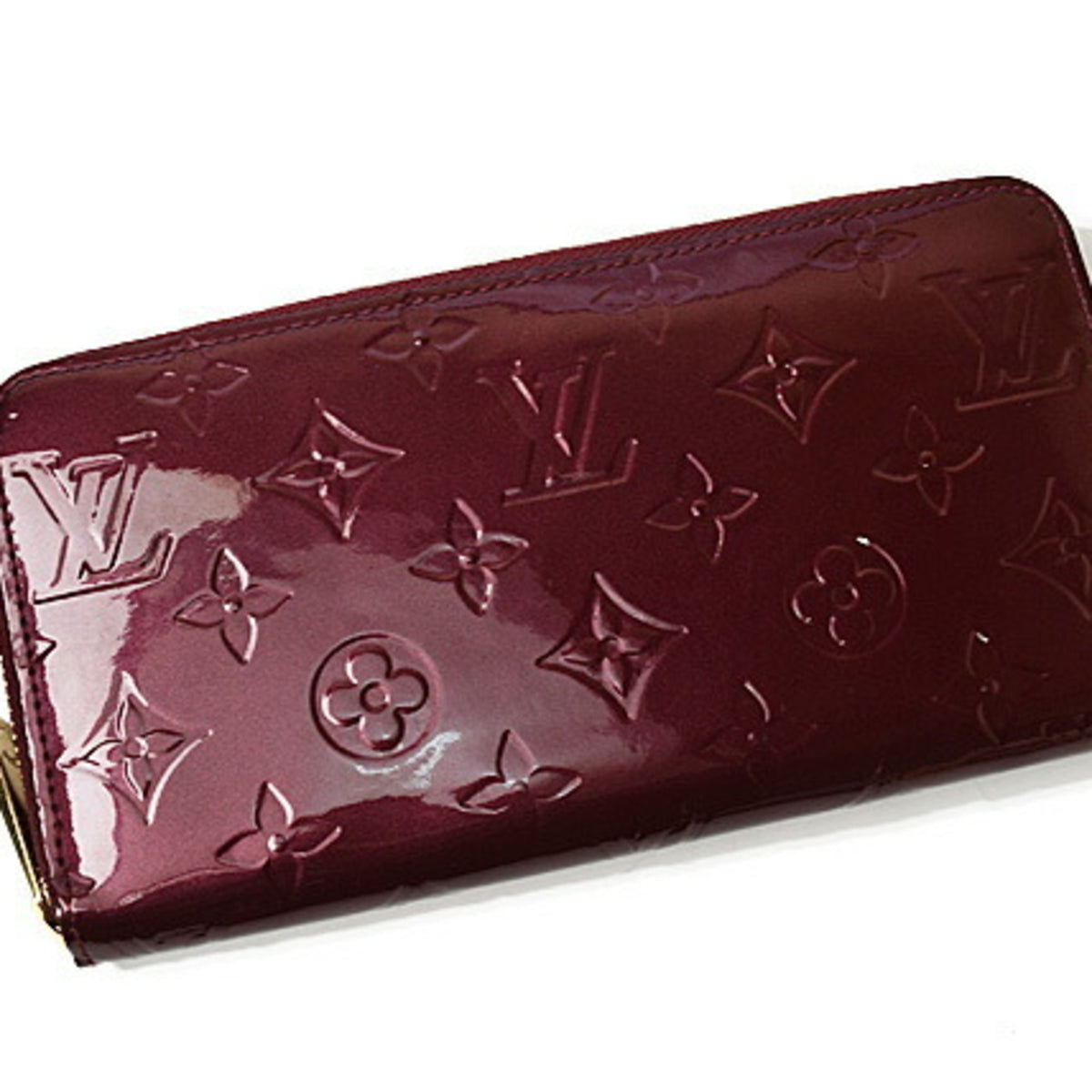 Louis Vuitton Vernis Rouge Fauviste Vernis Long Wallet (Bi-Fold) (Pre-Owned)