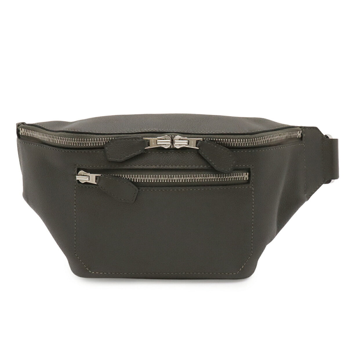 Hermes Grayish Shoulder Bag Sling Bag (Pre-Owned)