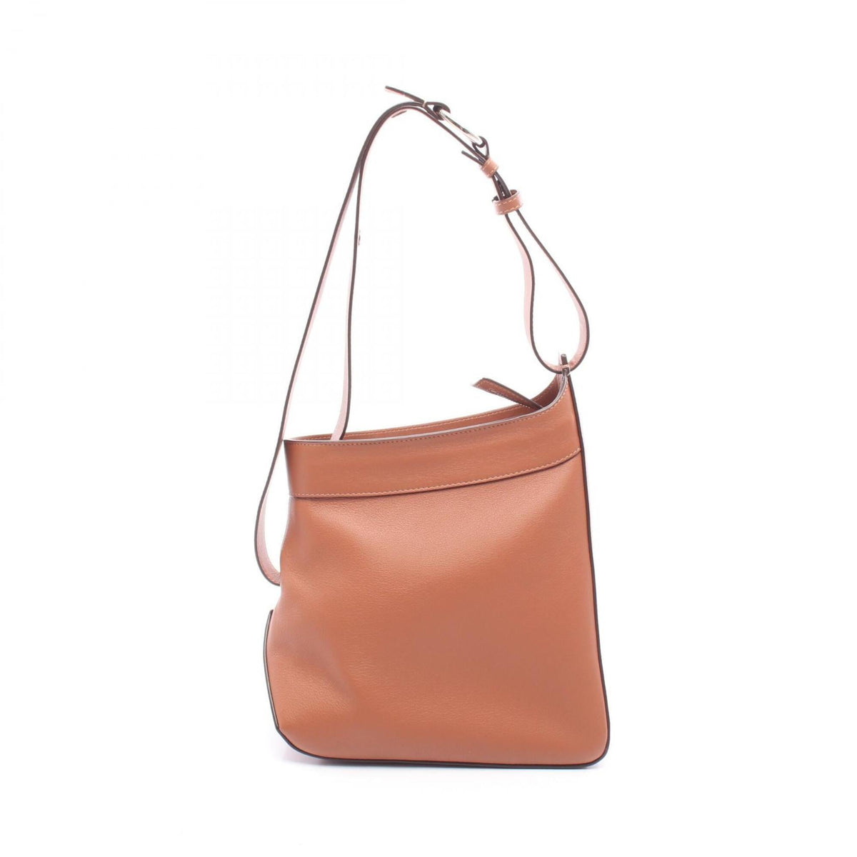 Marni Brown Leather Handbag Shoulder Bag (Pre-Owned)
