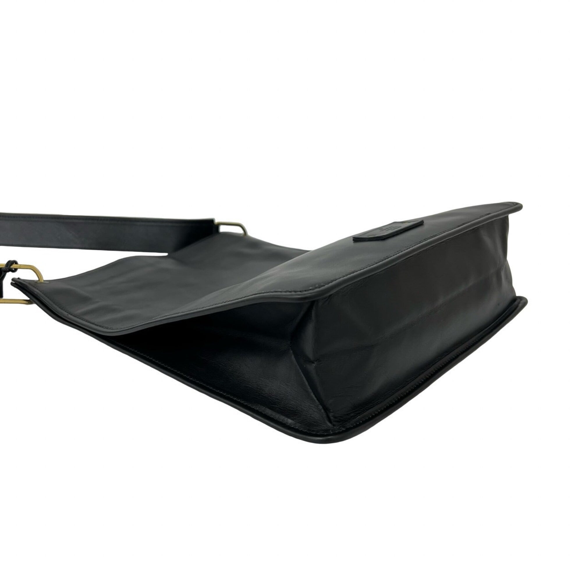 Gucci Black Leather Shoulder Bag (Pre-Owned)
