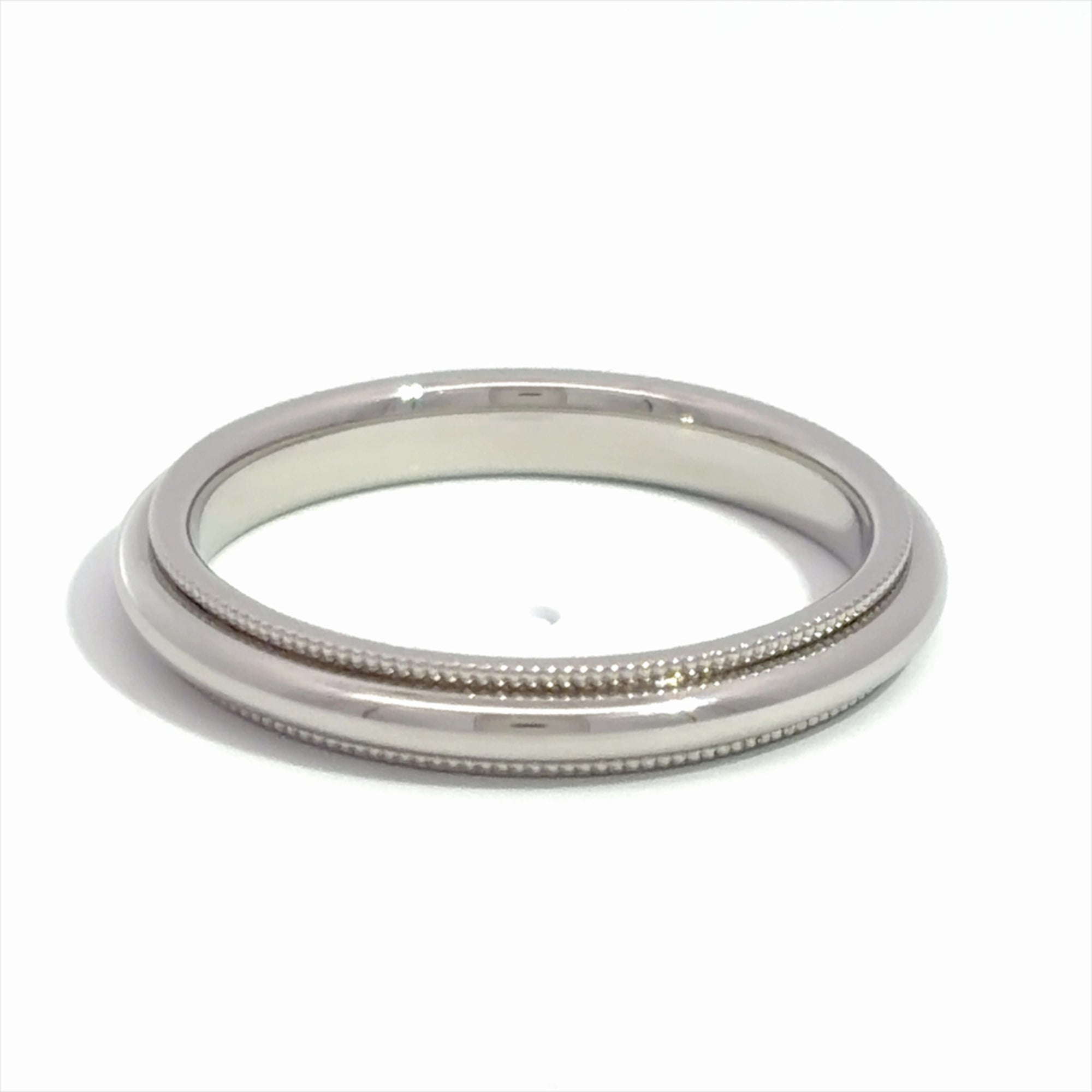 Tiffany Platinum 950 Band Ring (Pre-Owned)