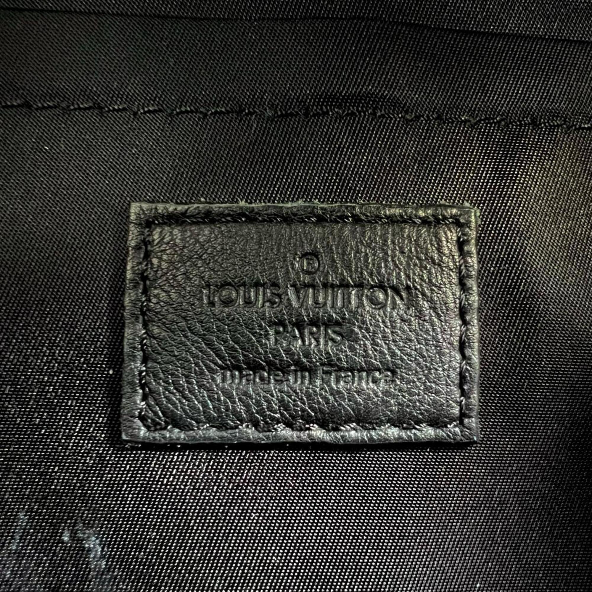 Louis Vuitton Brown Leather Backpack (Pre-Owned)