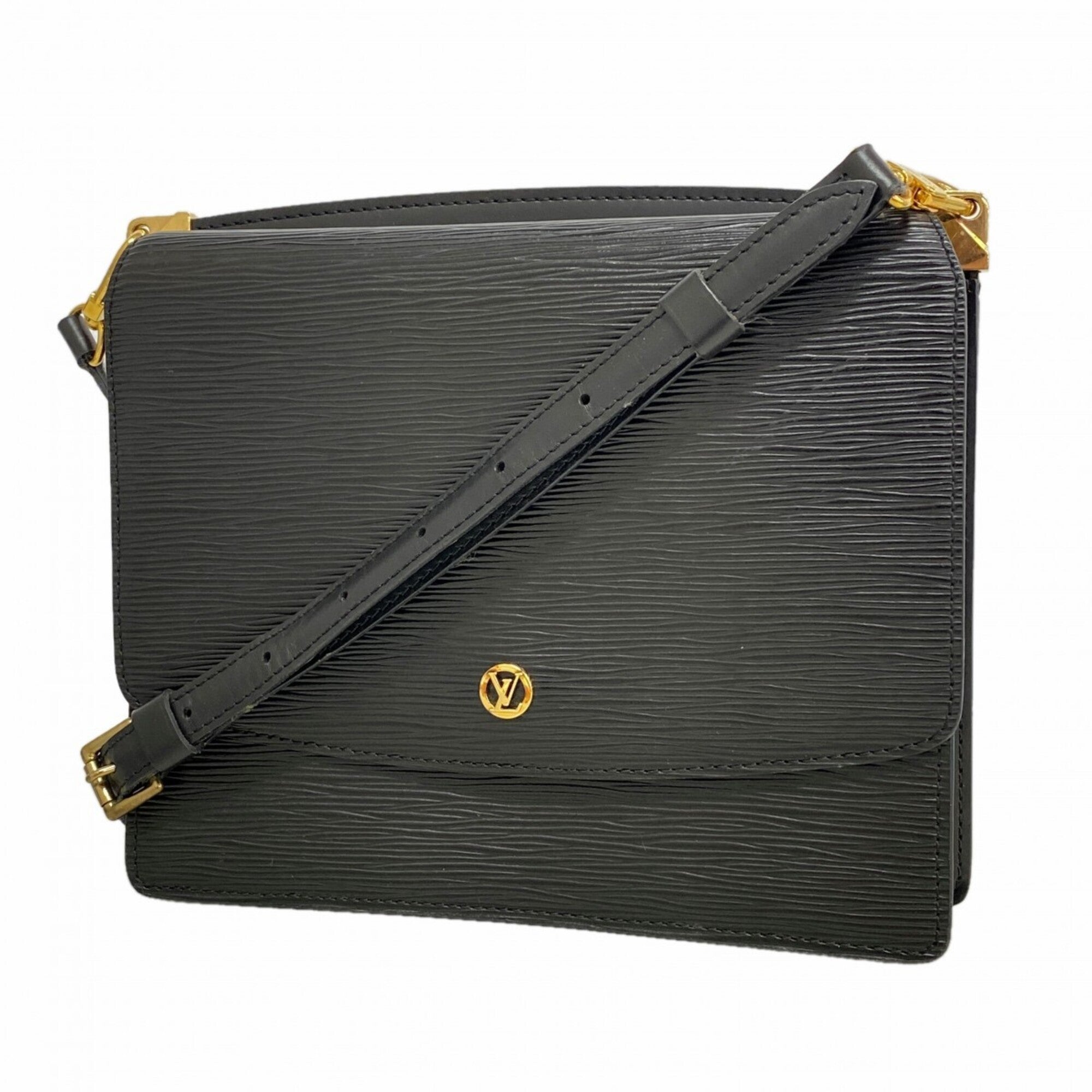 Louis Vuitton Noir Shoulder Bag (Pre-Owned)