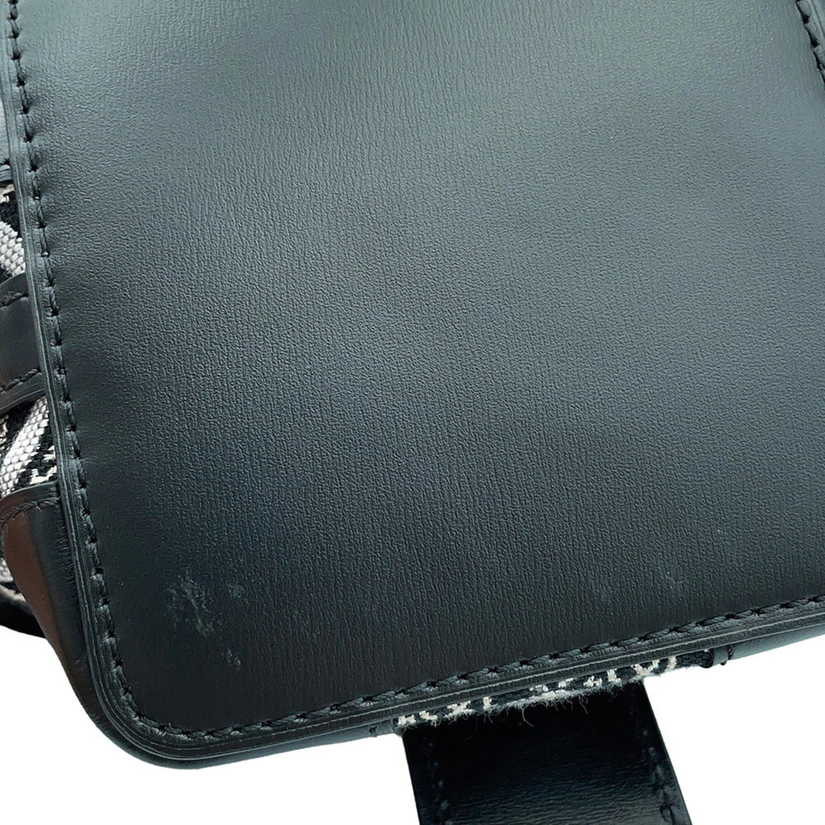 Louis Vuitton Black Noir Monogram Jacquard Handbag Shoulder Bag (Pre-Owned)