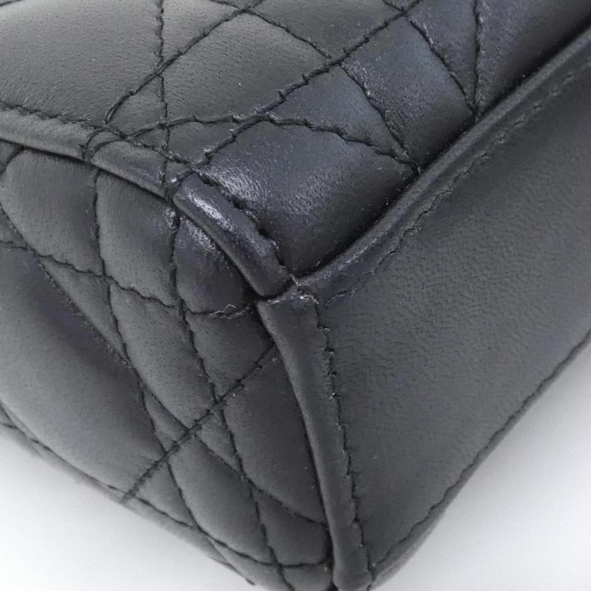 Christian Dior Black Leather Handbag (Pre-Owned)
