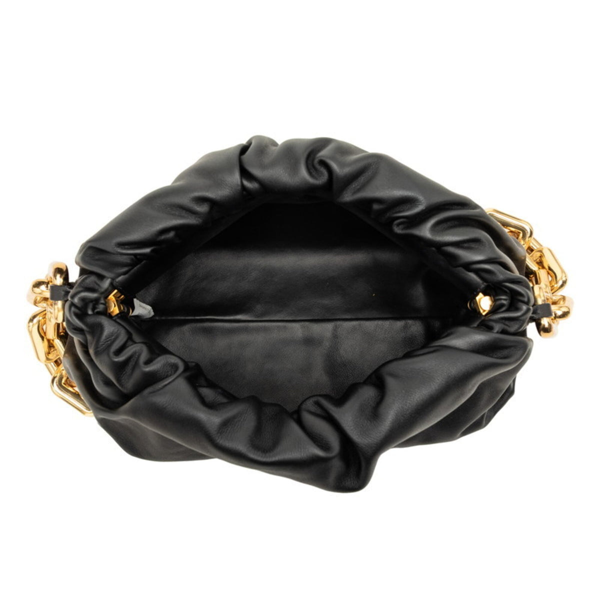 Bottega Veneta Black Leather Handbag (Pre-Owned)