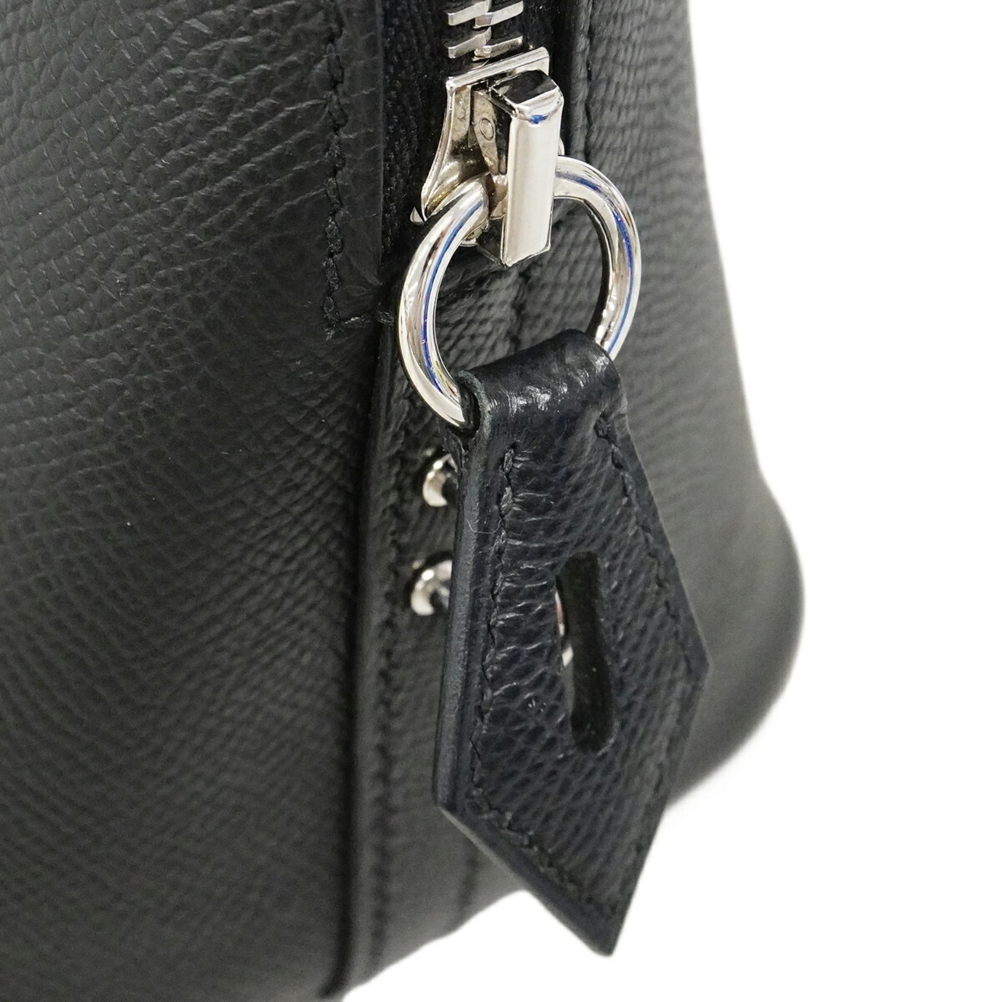 Hermes Black Epsom Leather Handbag (Pre-Owned)