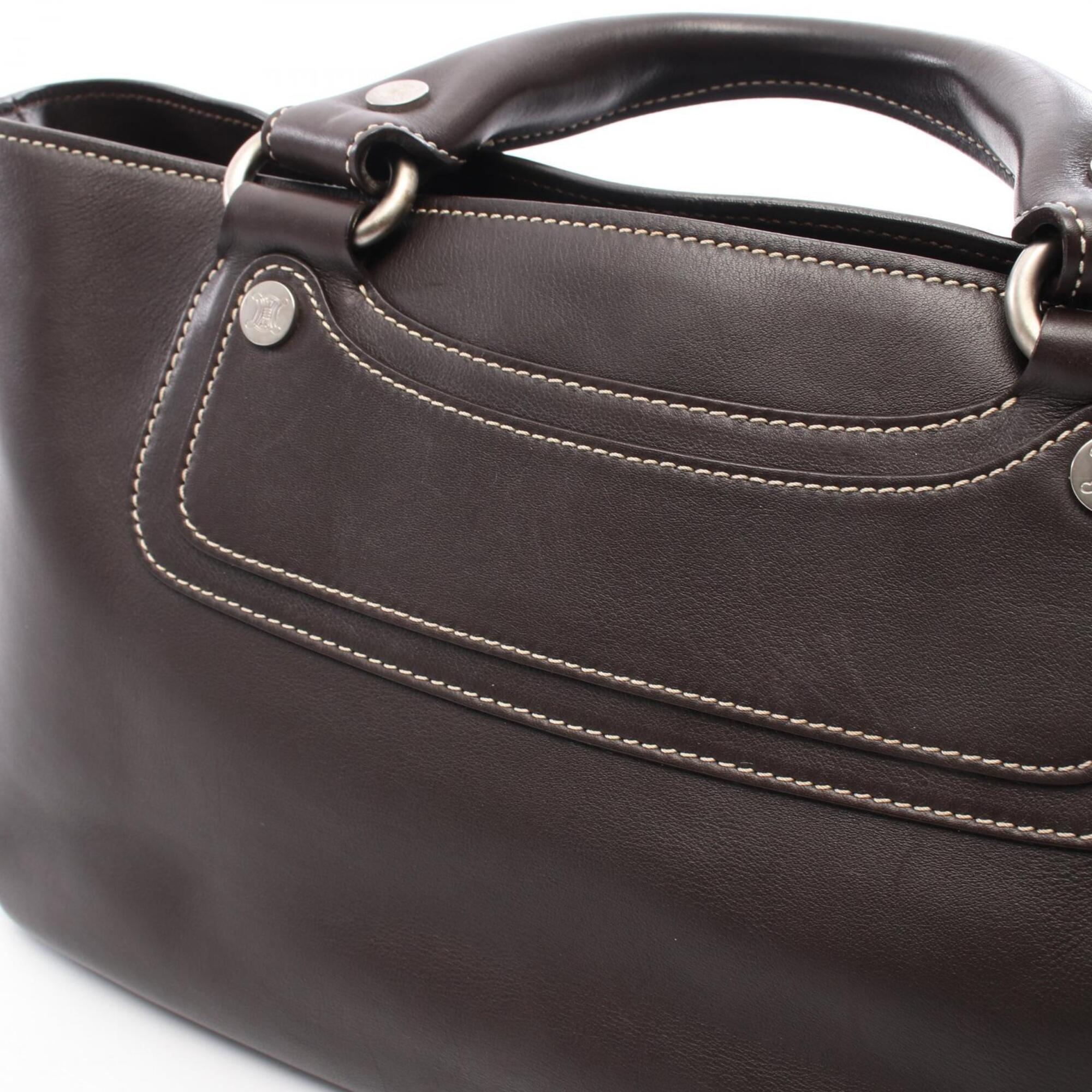 Celine Brown Leather Handbag (Pre-Owned)