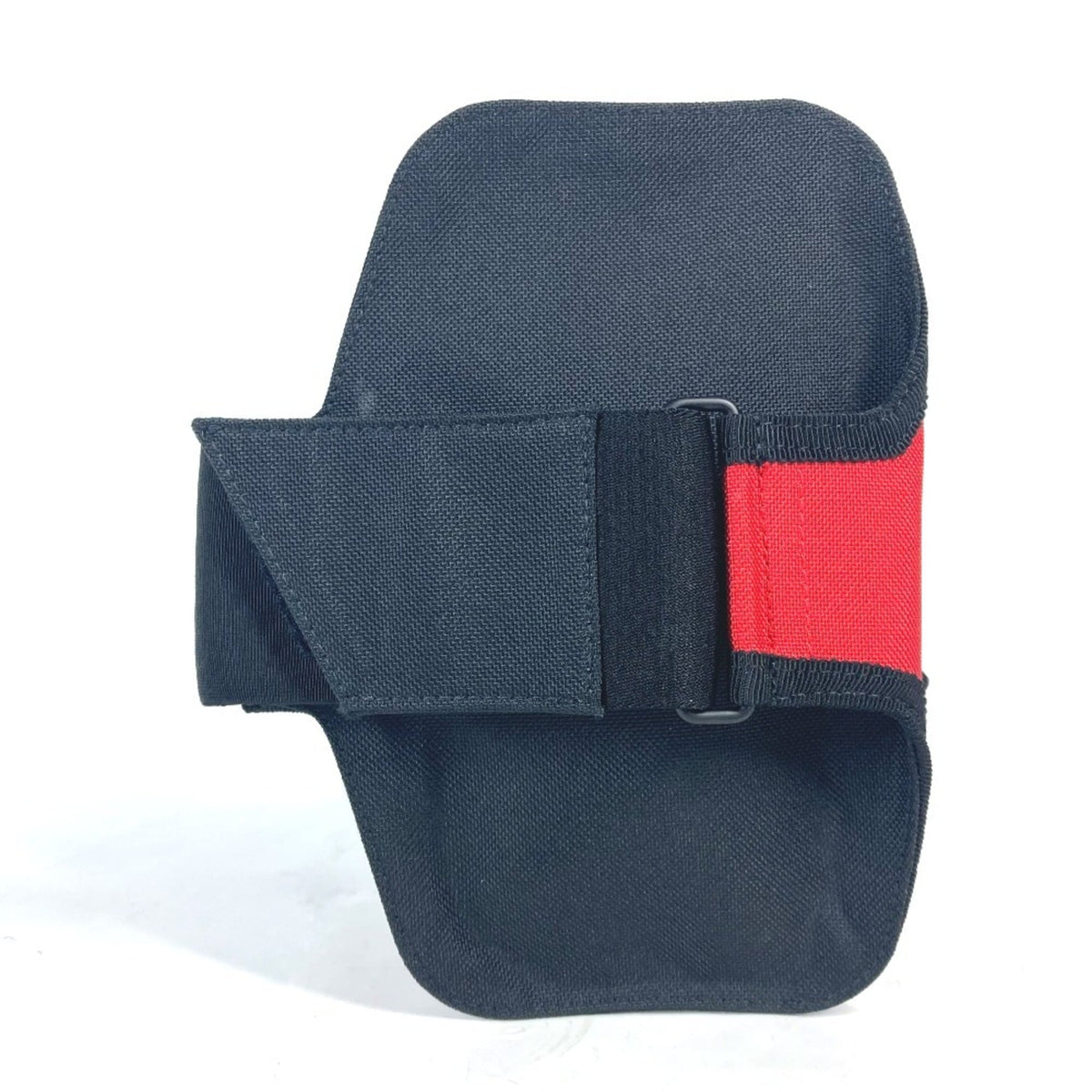 Balenciaga Black Red Color Nylon Pouch (Pre-Owned)