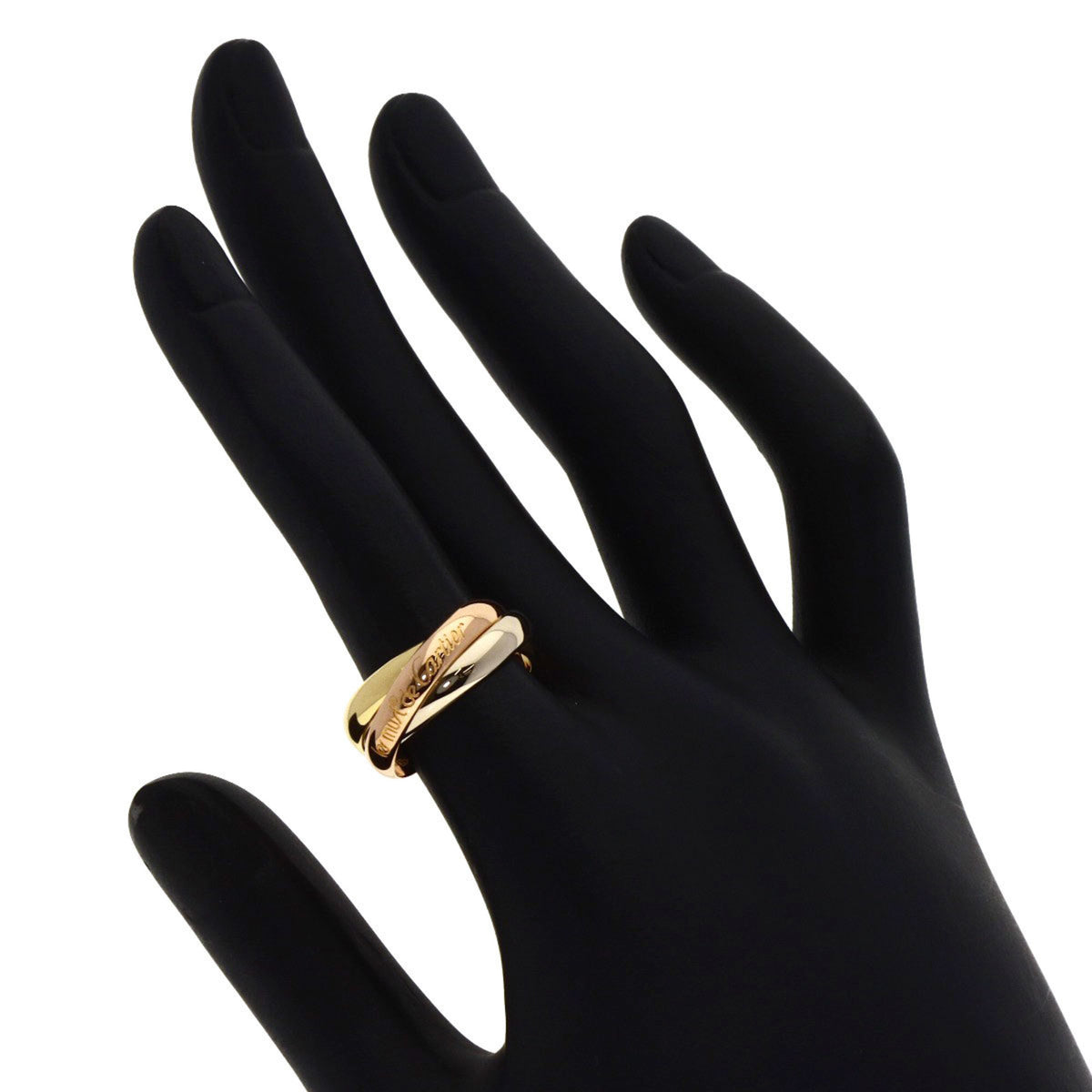 Cartier Yellow Gold (18K) Pink Gold (18K) White Gold (18K) Band Ring (Pre-Owned)