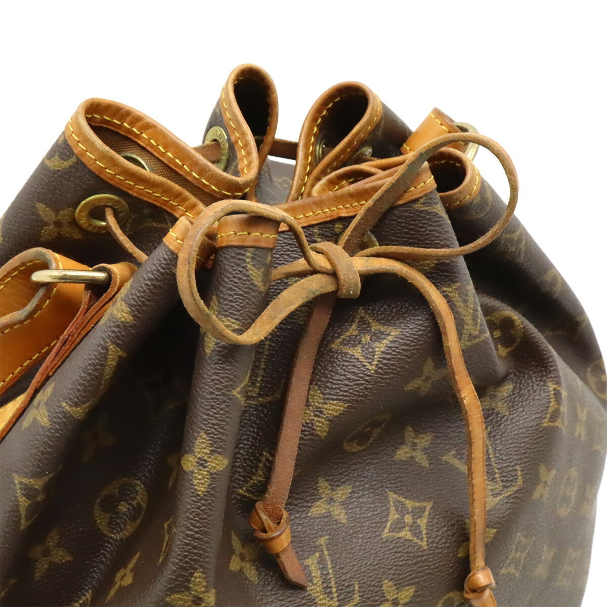 Louis Vuitton Brown Monogram Canvas Pvc Coated Canvas Shoulder Bag (Pre-Owned)