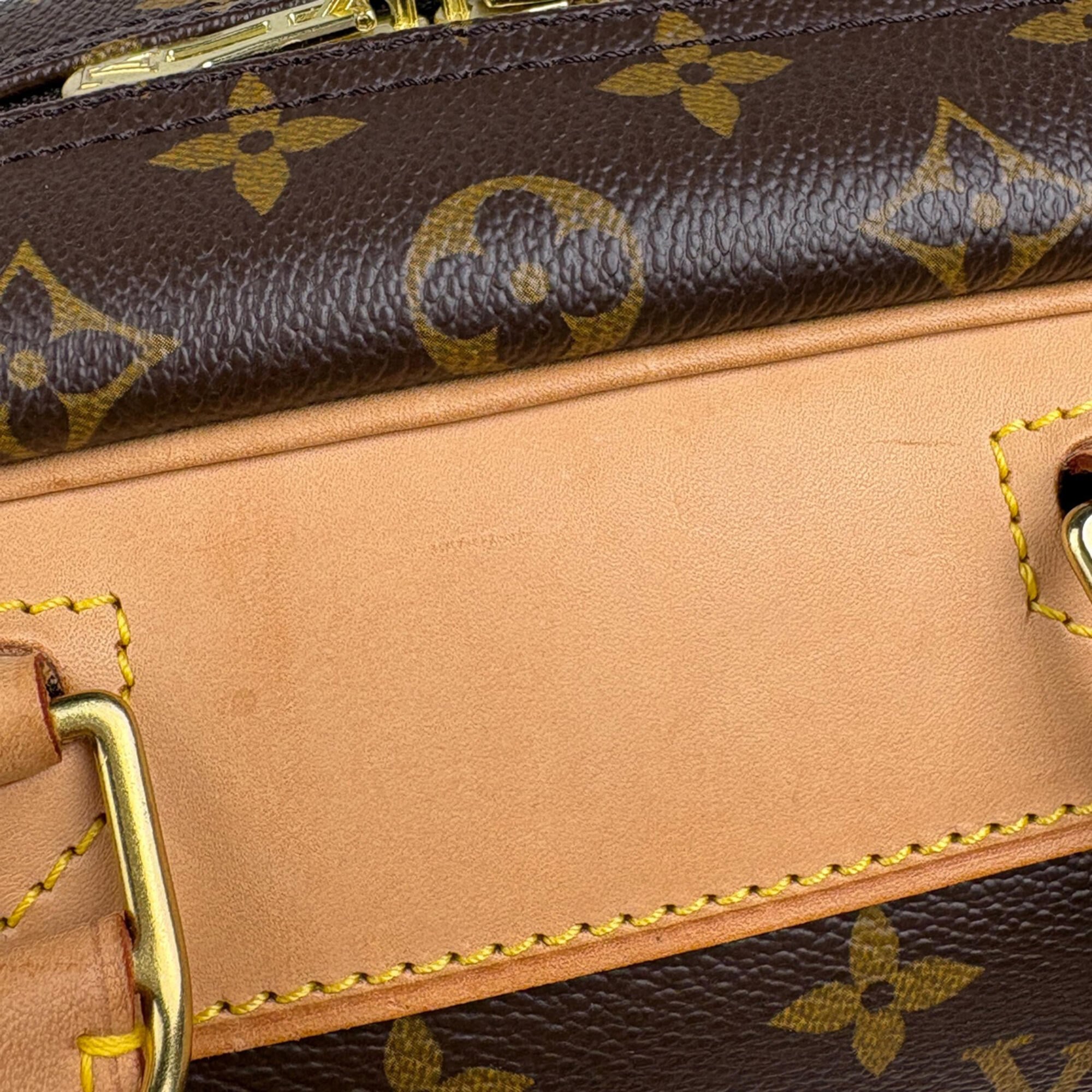 Louis Vuitton Brown Monogram Handbag (Pre-Owned)