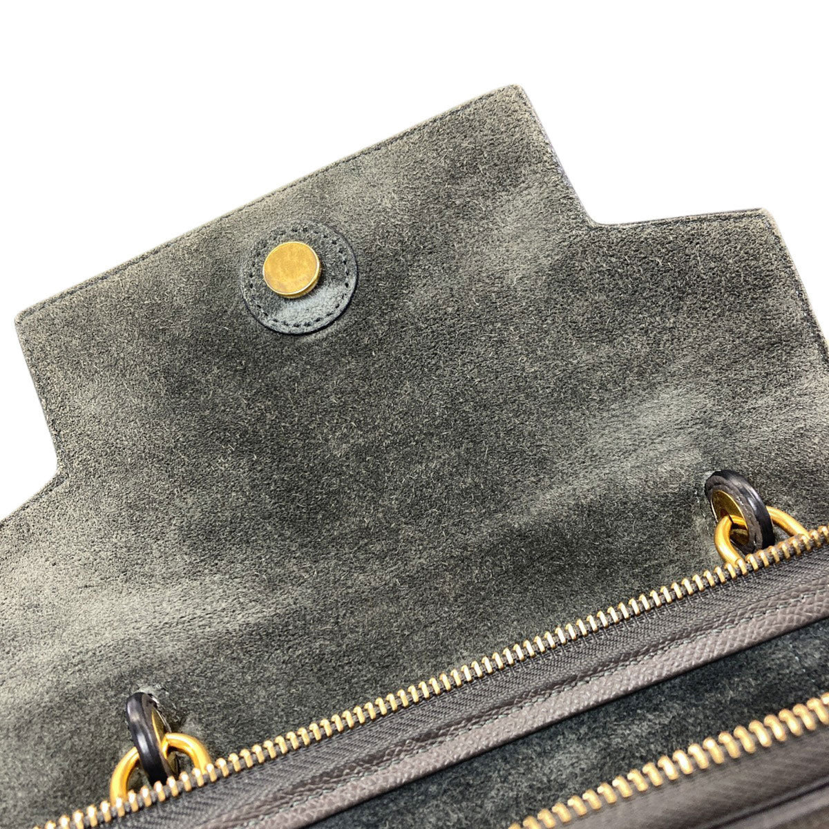 Celine Gray Leather Handbag (Pre-Owned)