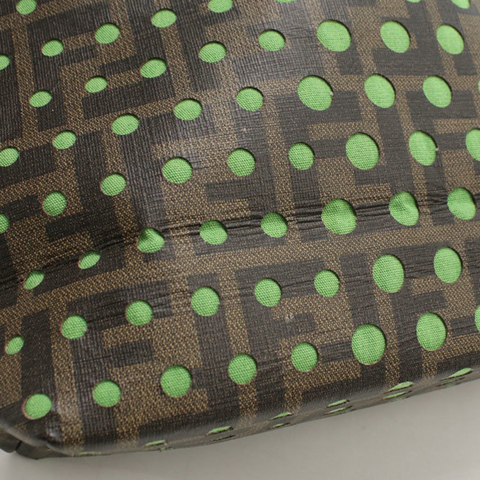 Fendi Brown Pvc Tote Bag (Pre-Owned)
