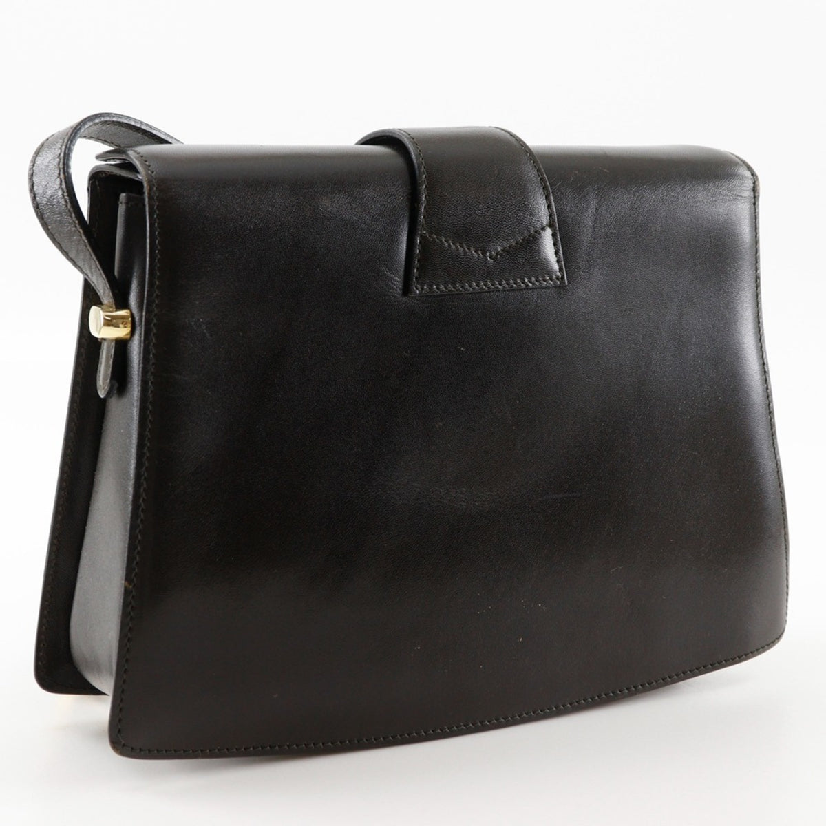 Bally Brown Leather Shoulder Bag (Pre-Owned)