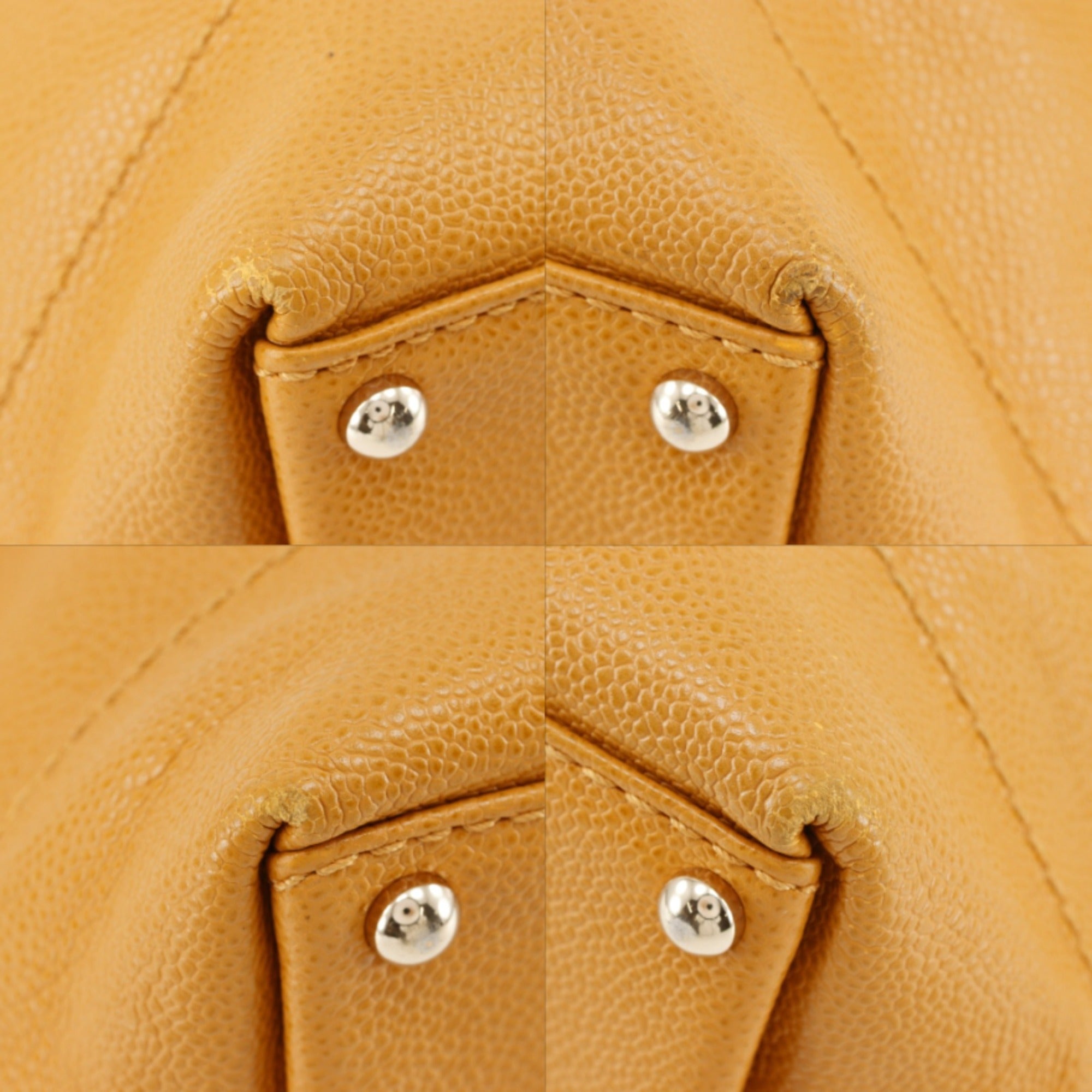 Chanel Camel Grained Calfskin Tote Bag (Pre-Owned)