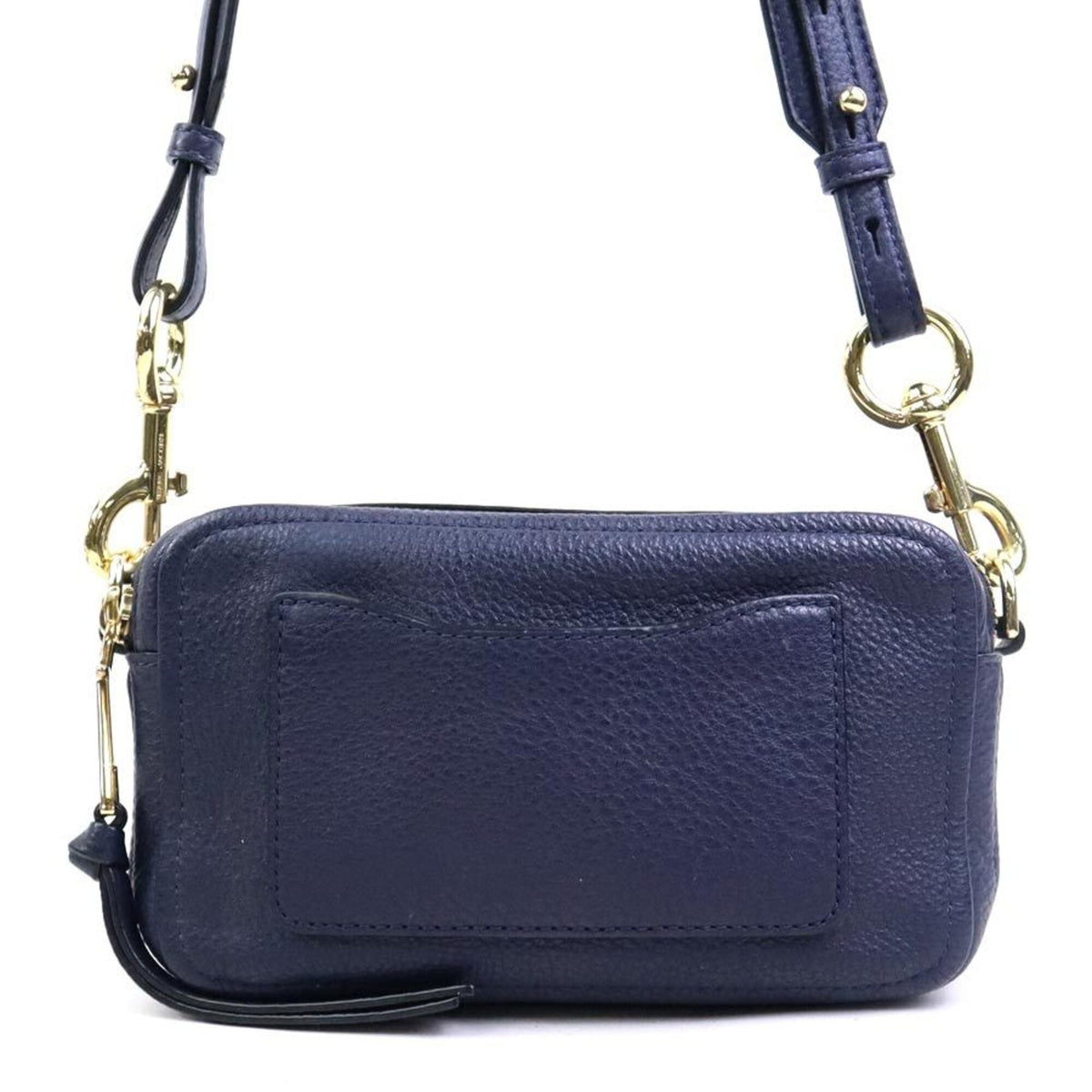 Marc Jacobs Navy Leather Handbag (Pre-Owned)