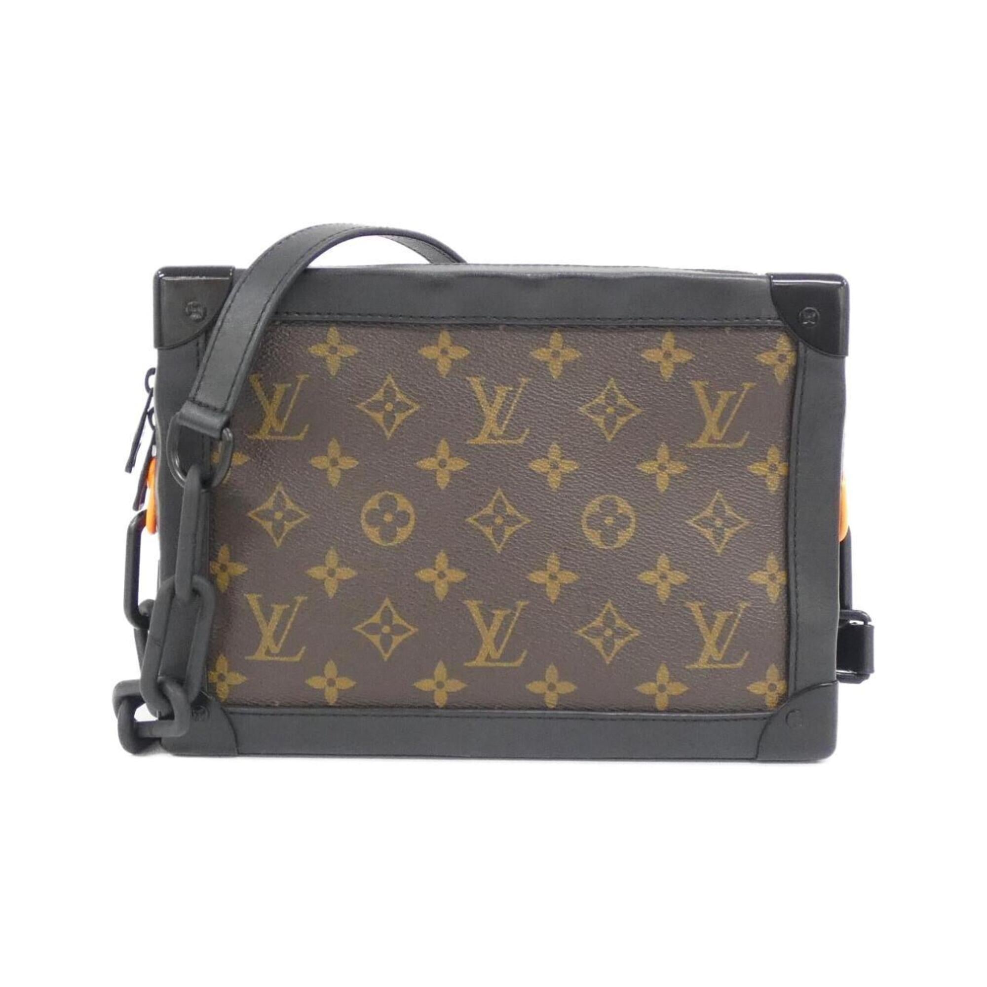 Louis Vuitton Marron Coated Canvas Shoulder Bag (Pre-Owned)