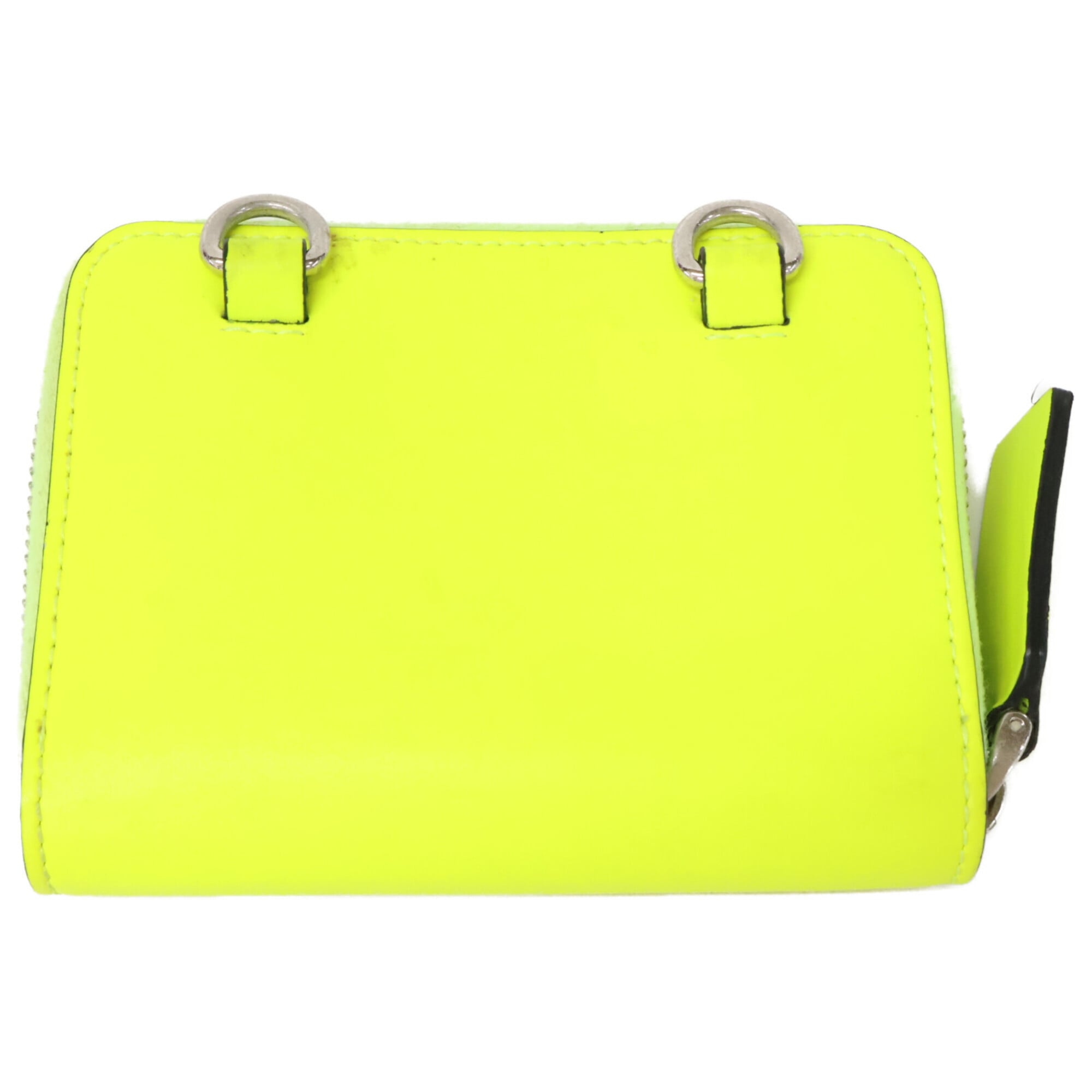 Valentino Yellow Leather Coin Purse/Coin Case (Pre-Owned)