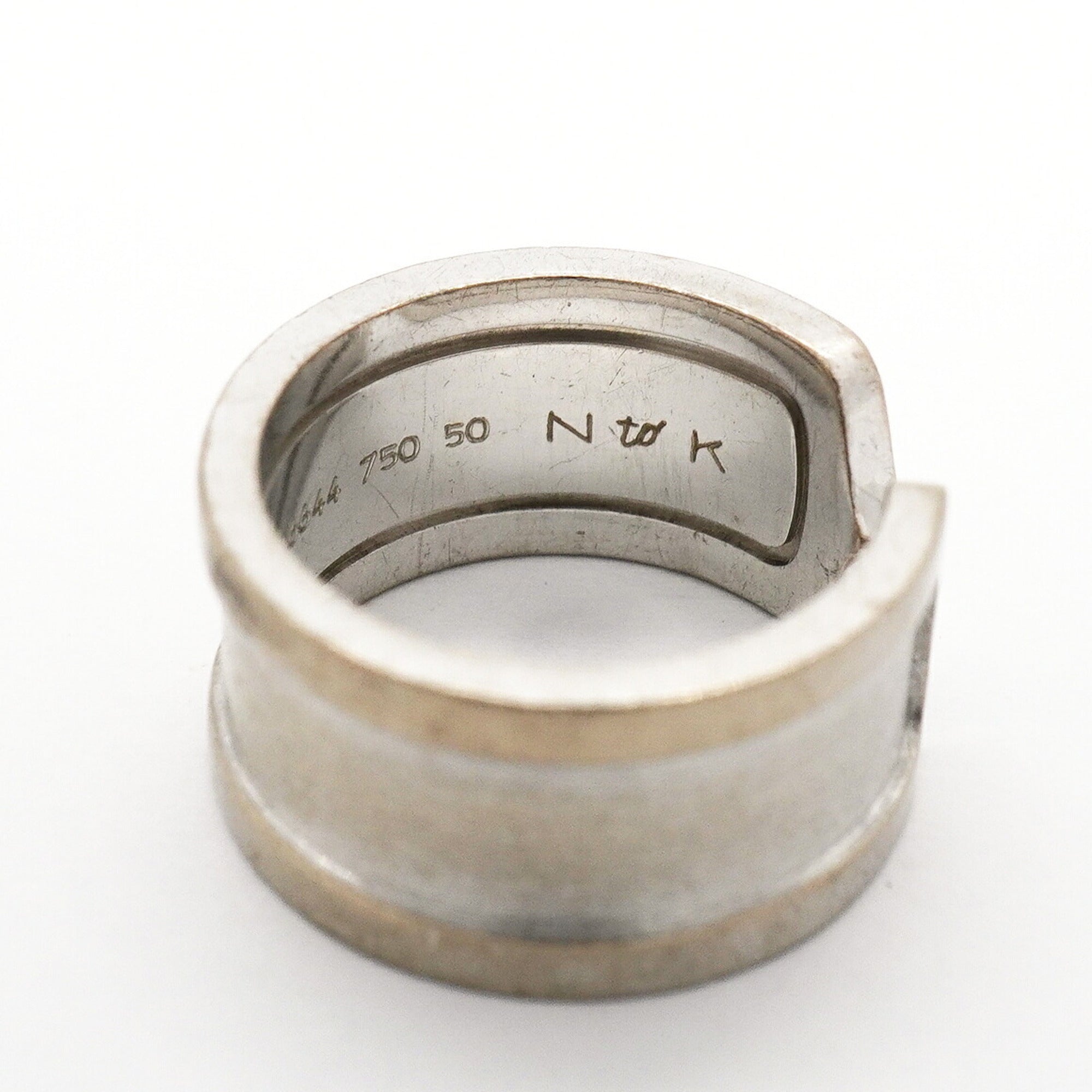 Cartier White Gold (18K) Band Ring (Pre-Owned)