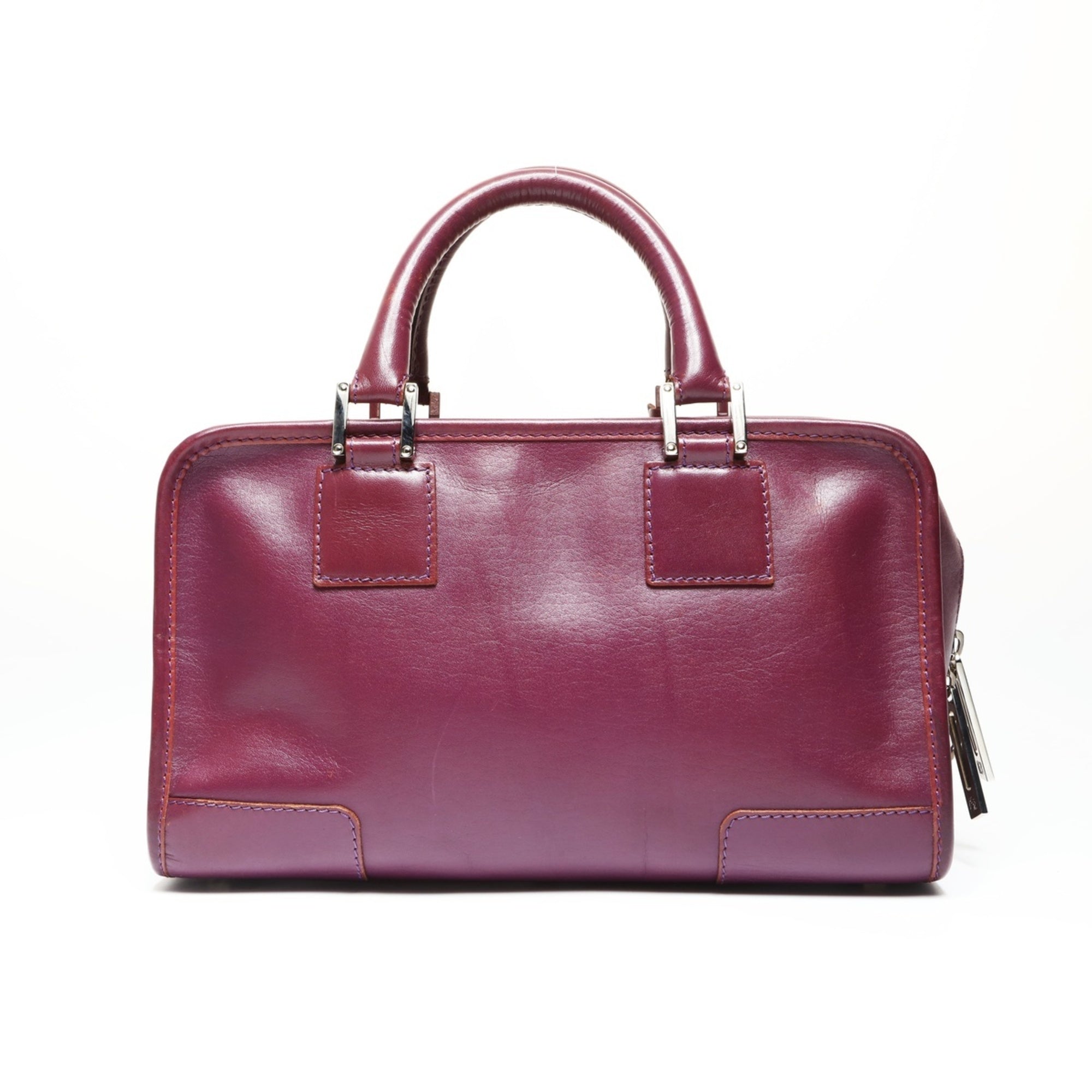 Loewe Amazona Purple Handbag (Pre-Owned)