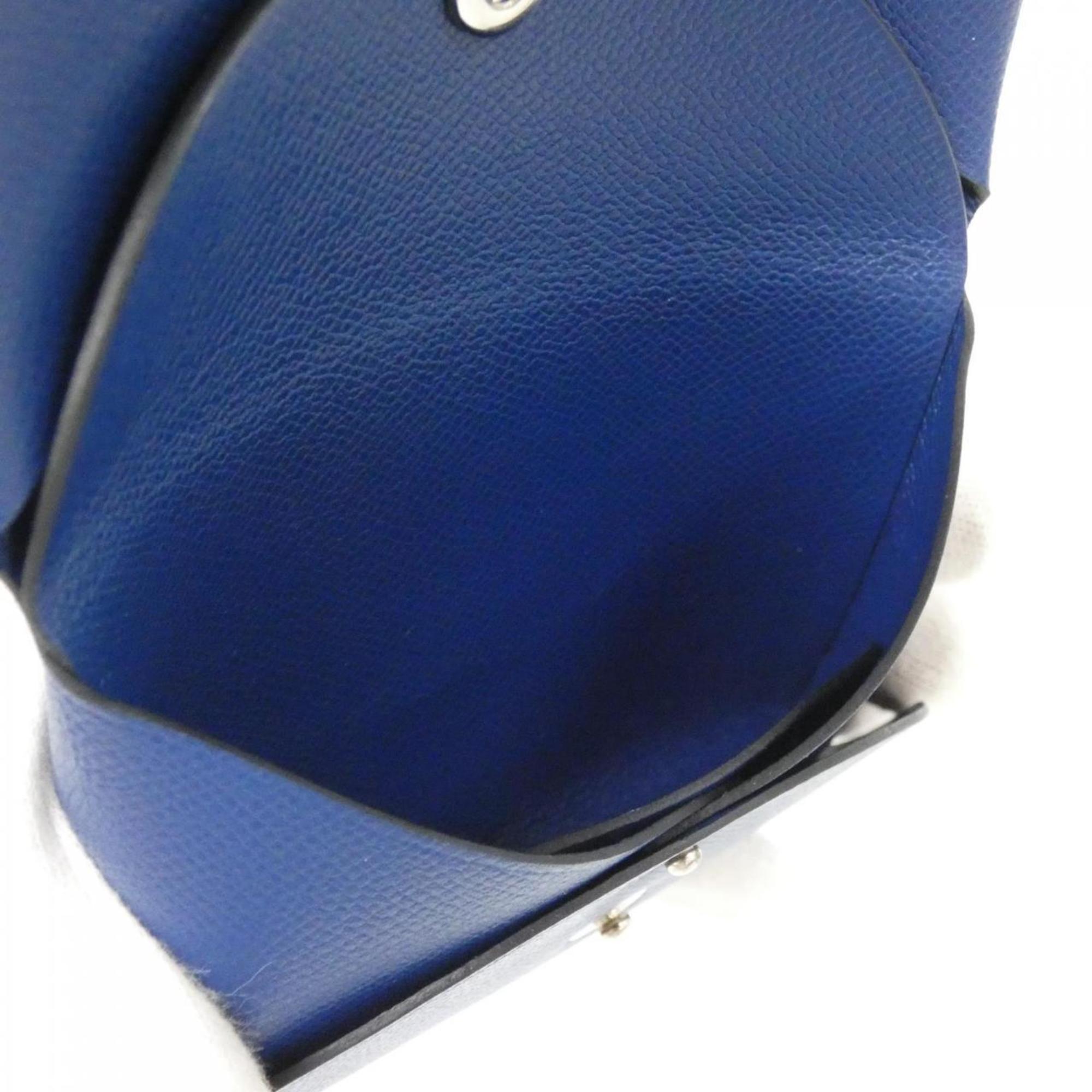 Hermes Deep Blue Coin Purse/Coin Case (Pre-Owned)