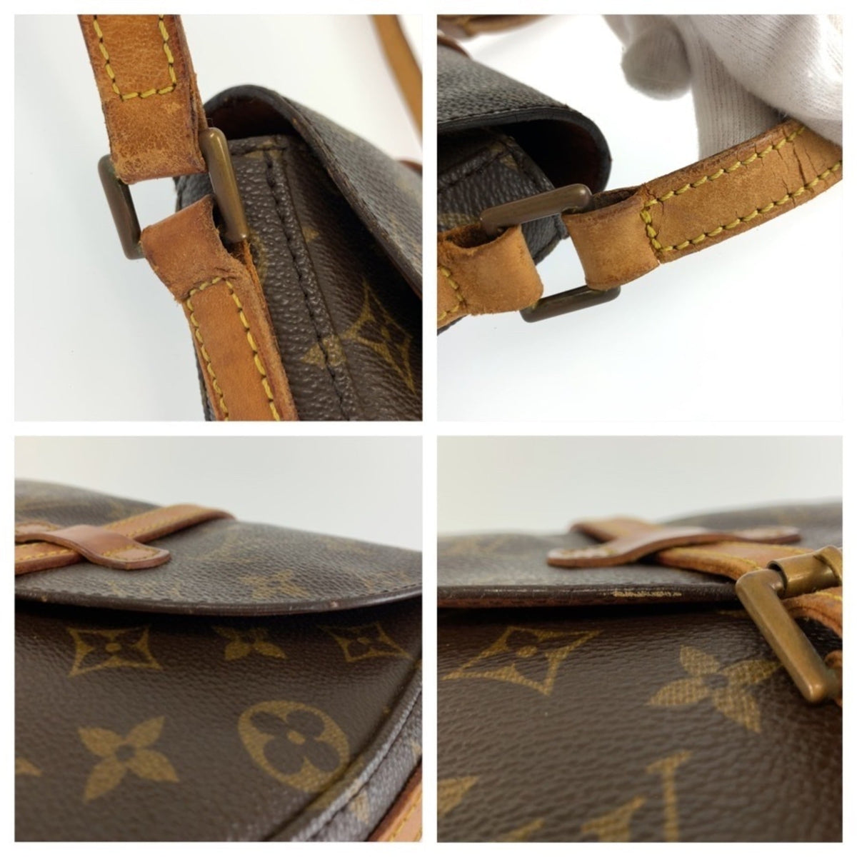 Louis Vuitton Monogram Brown Pvc Leather Pochette Shoulder Bag (Pre-Owned)