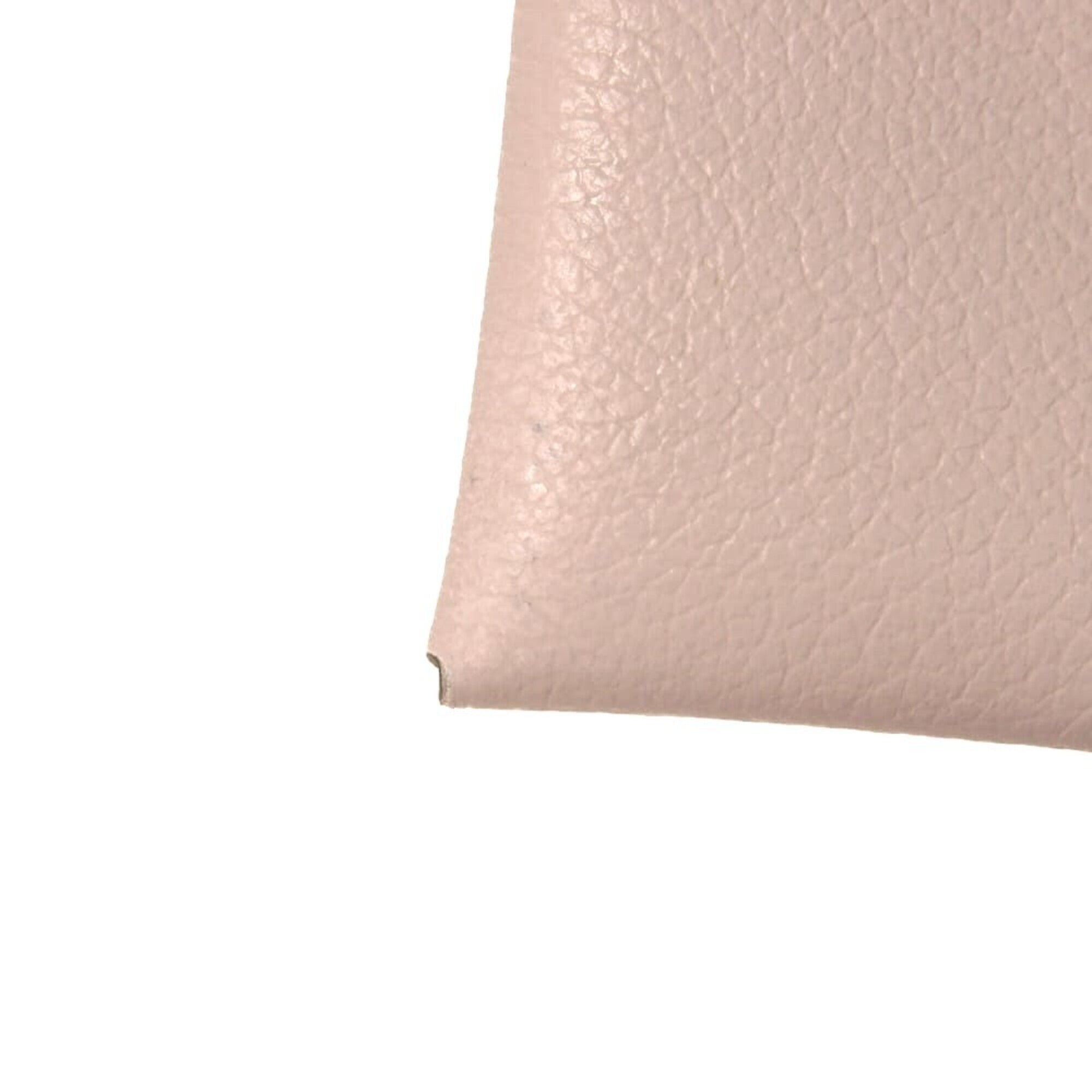 Hermes Pink Evercalf Leather Coin Purse/Coin Case (Pre-Owned)