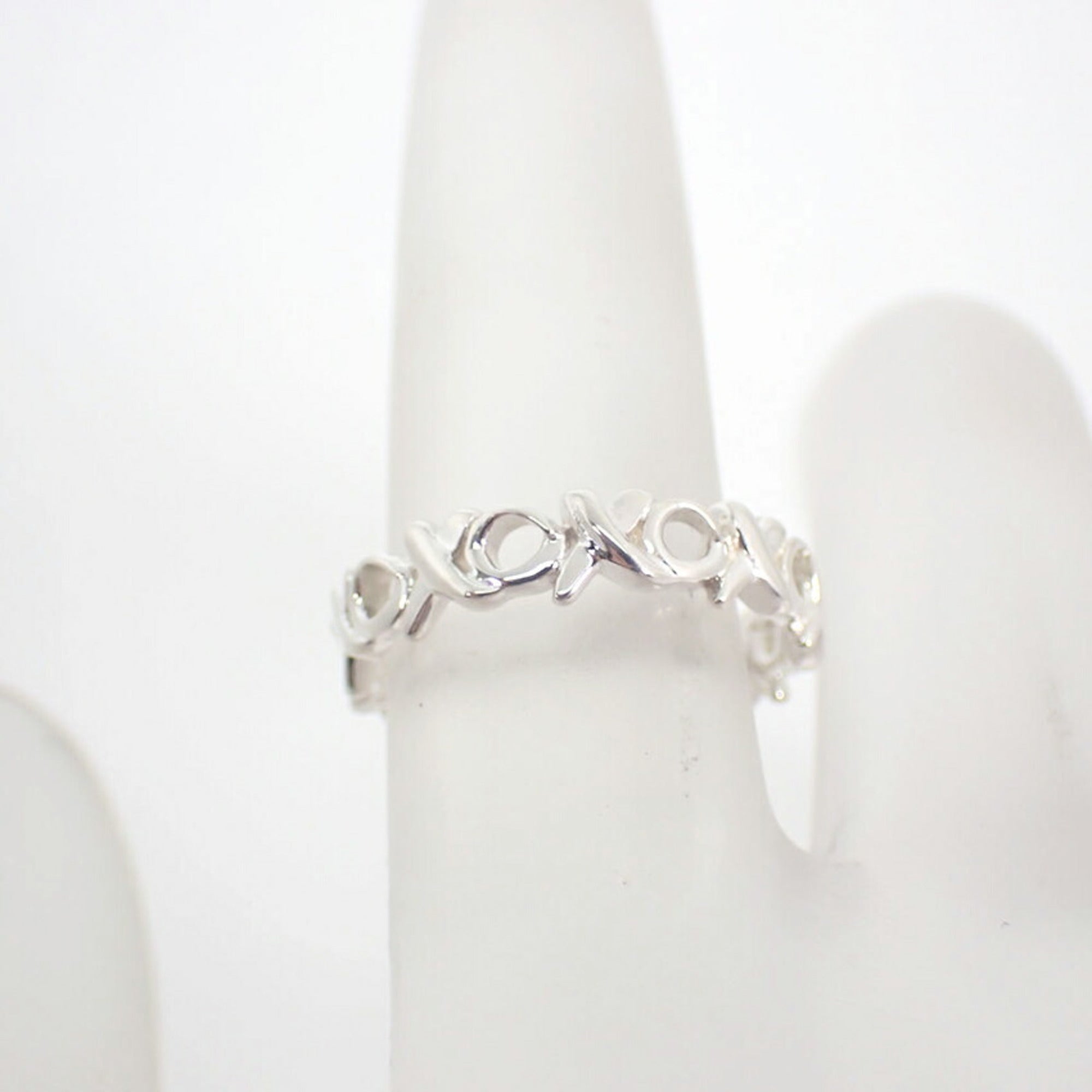 Tiffany Sterling Silver 925 Band Ring (Pre-Owned)