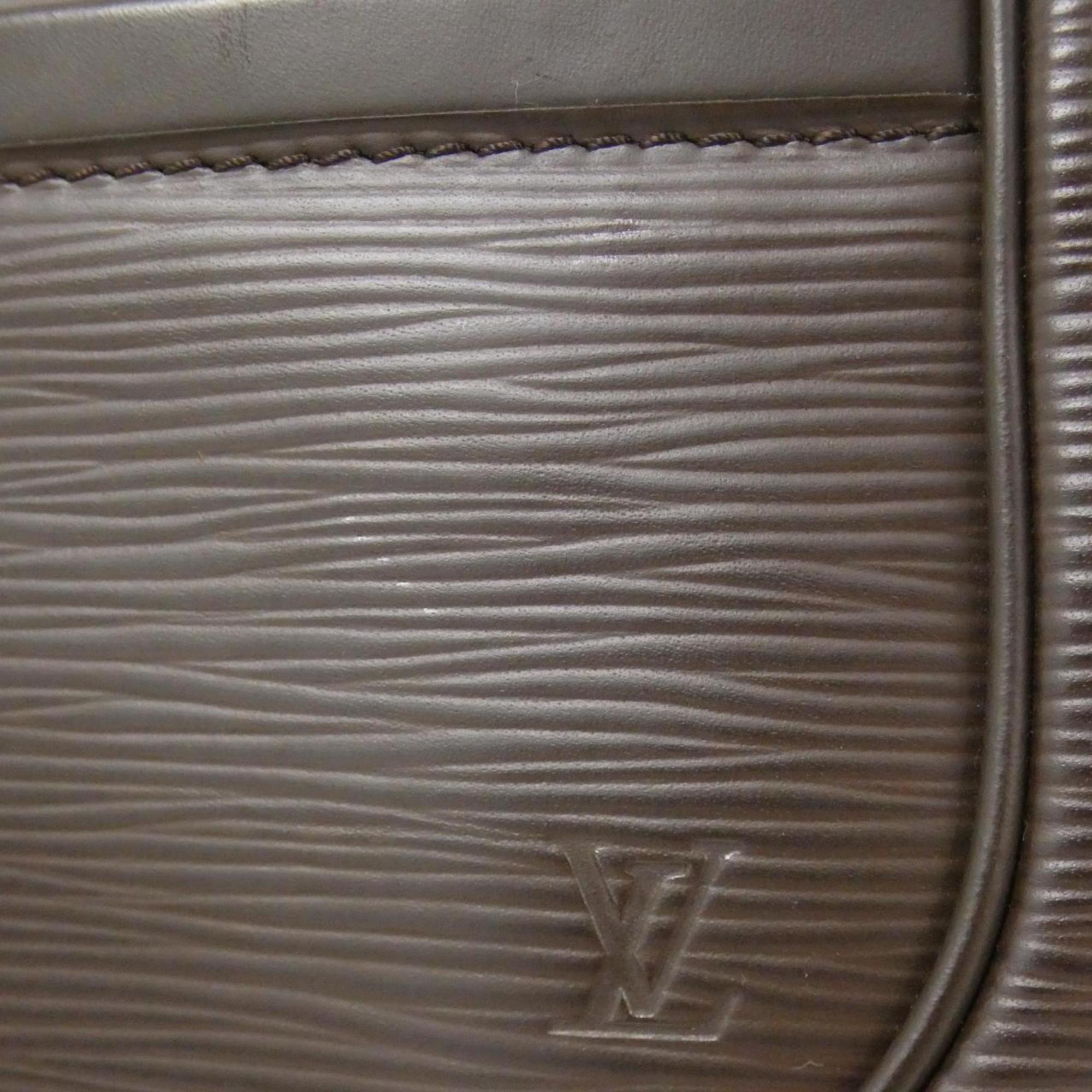 Louis Vuitton Mocha Leather Shoulder Bag (Pre-Owned)